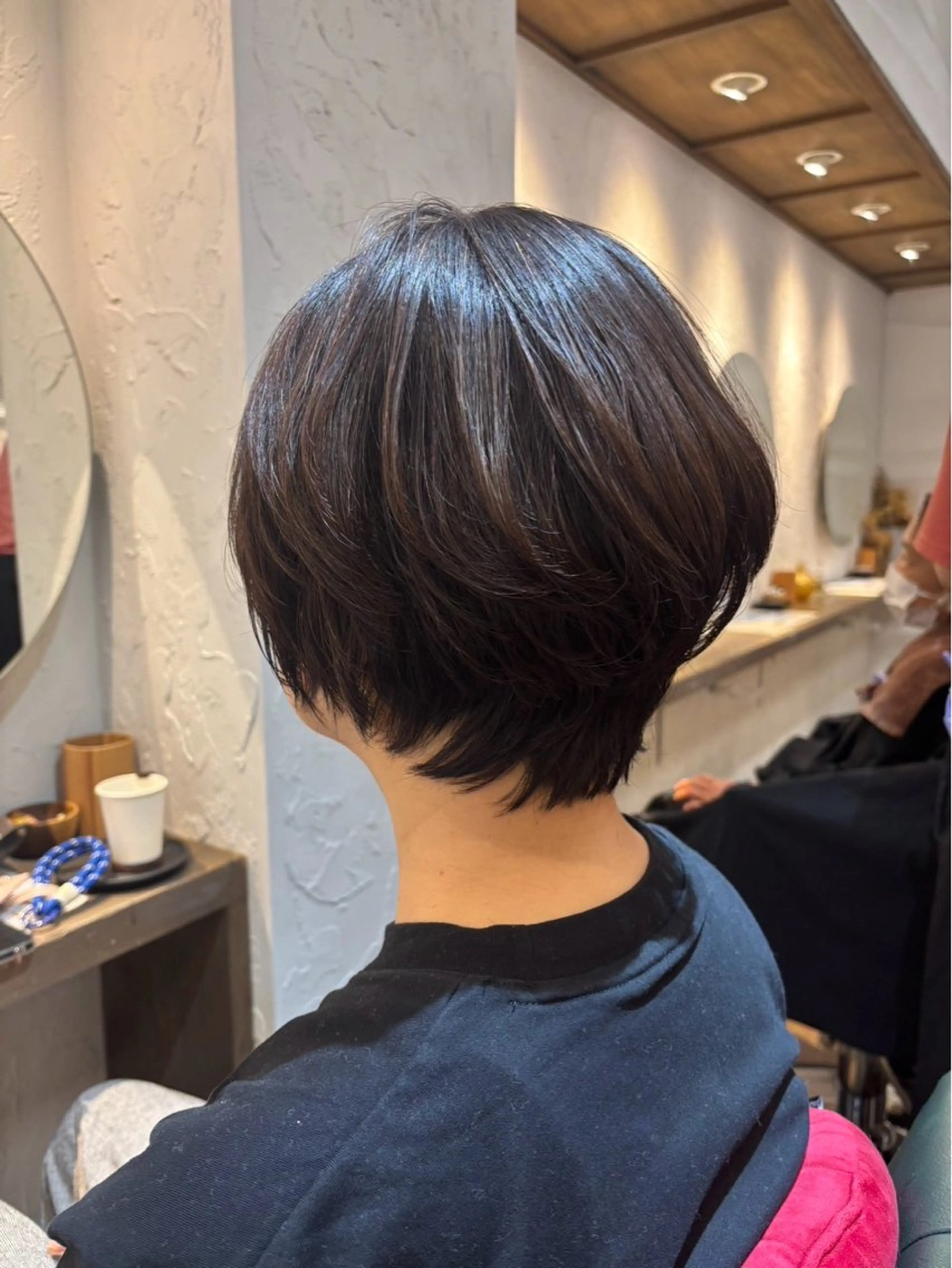 ショート/ボブ限定🌈カット＋カラー(白髪染め)の写真