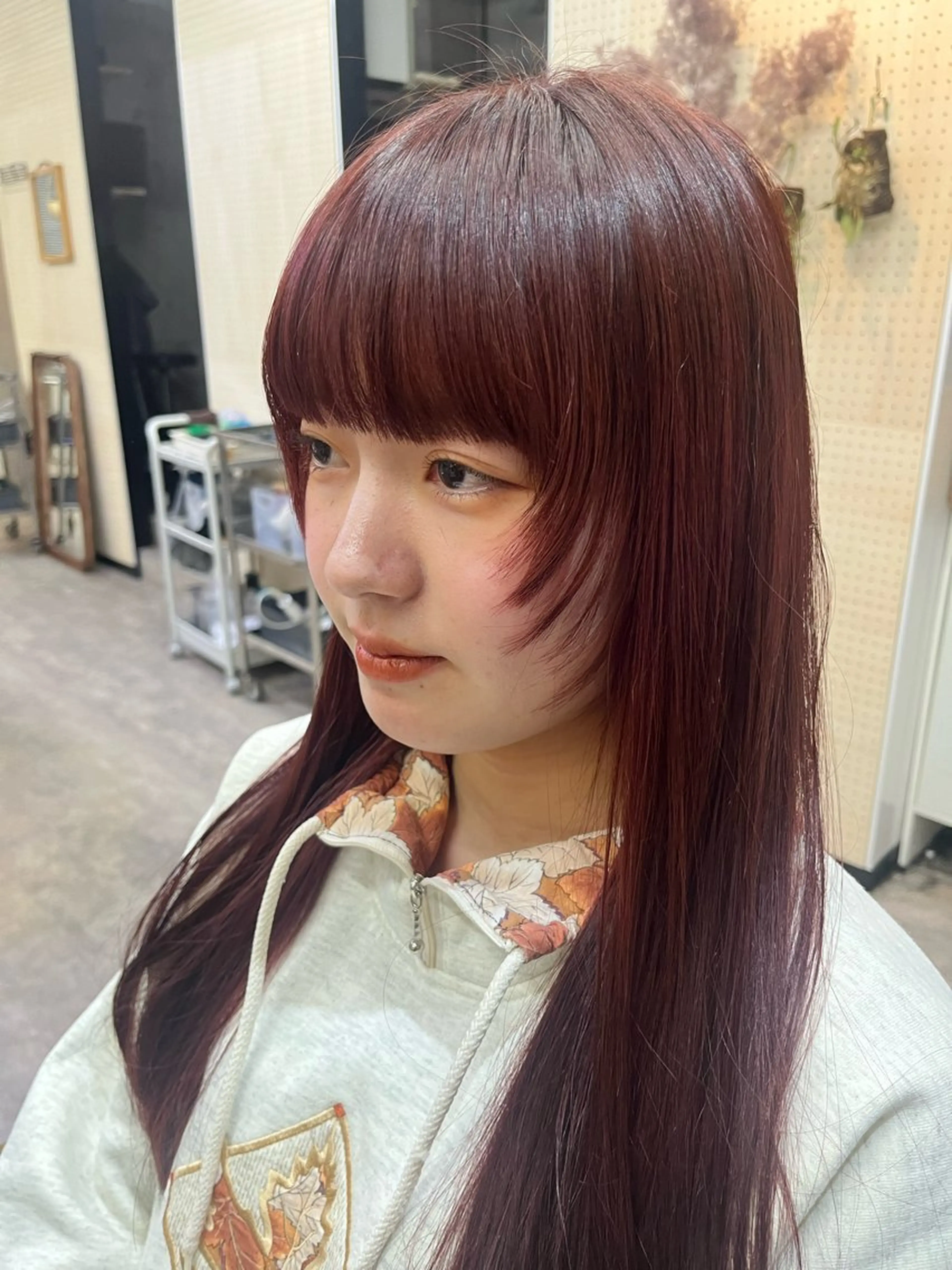 ミディアム カラー ベージュカラー ブリーチ ケアブリーチ 透明感カラー ダブルカラー SALT WATER所属・🫐 𝐌𝐚𝐨 🫐似合わせcutのヘアスタイル