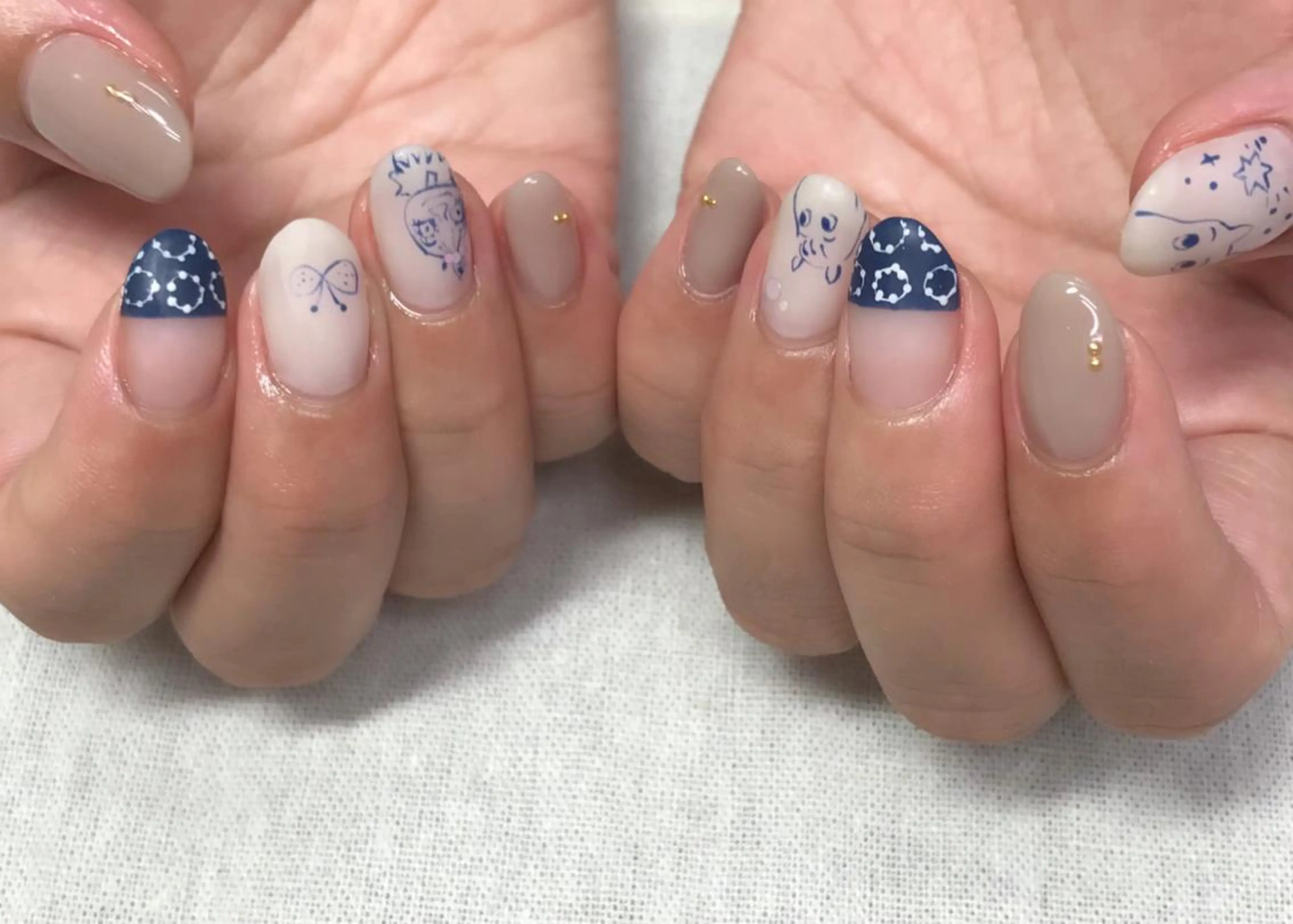 ネイル ハンドネイル ショートネイル. Home sweetのネイルデザイン