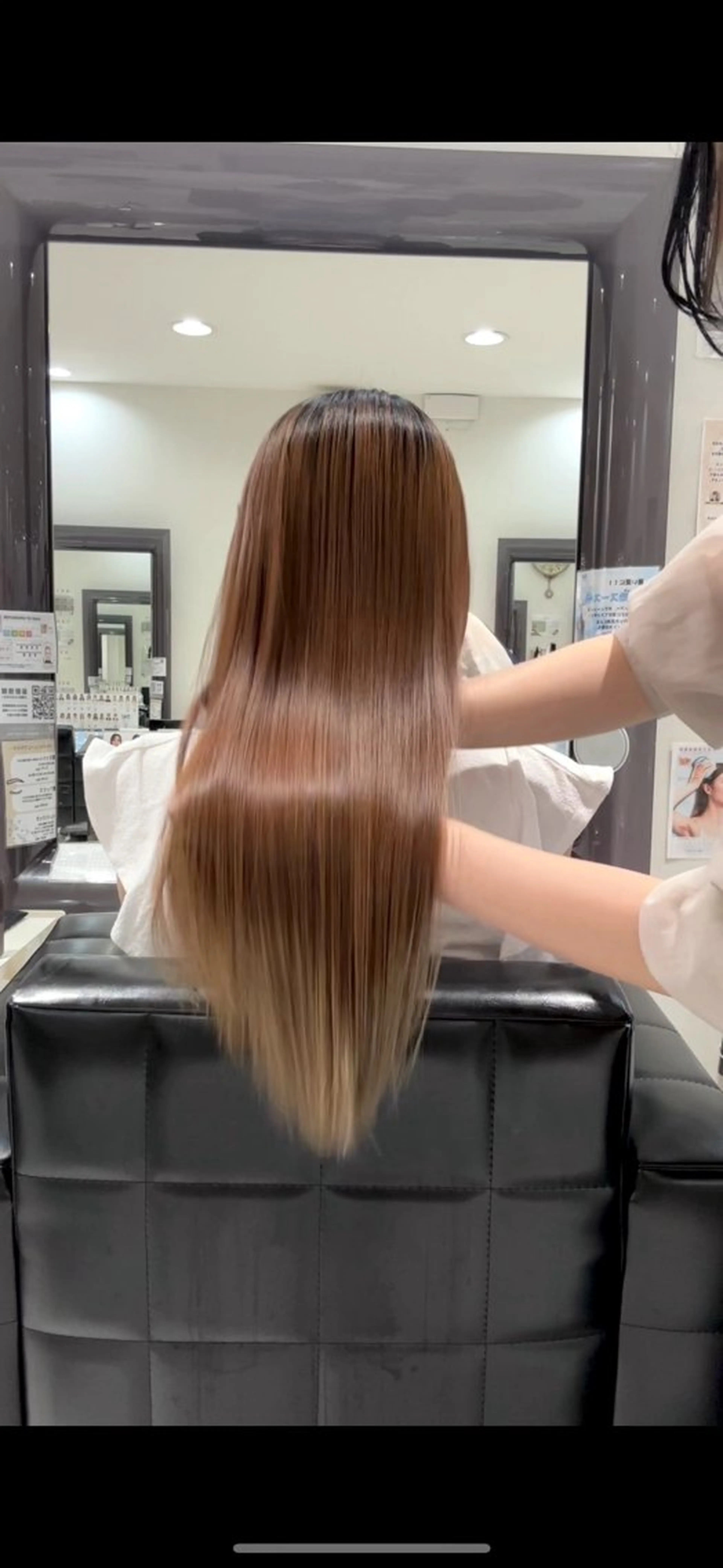 透明感カラー＋髪質改善美髪トリートメントoooit flow(オーイットフロウ) 👩🏻💖20％OFF‼️の写真