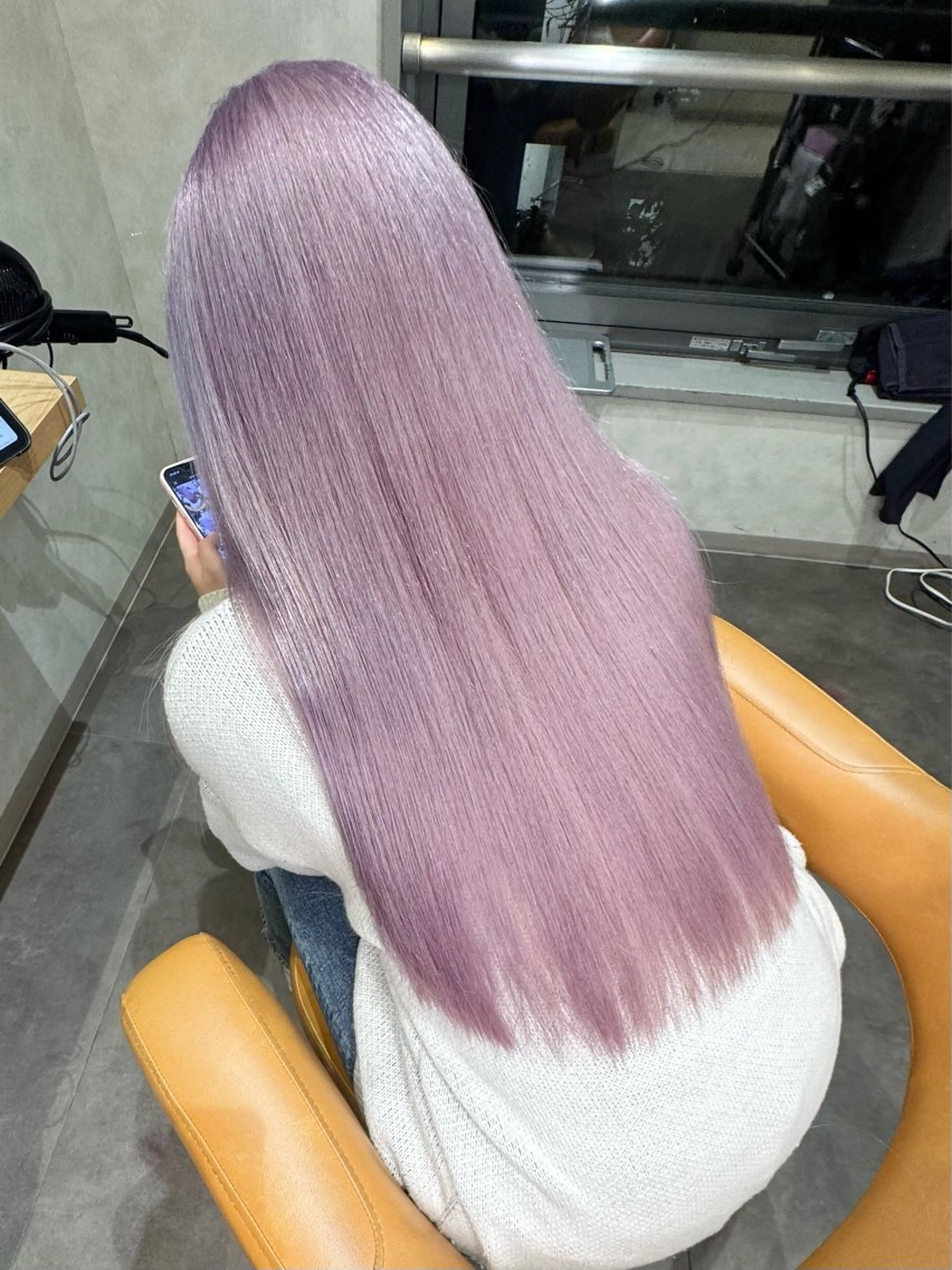 ロング カラー ヘアカラー トリートメント SALOWIN札幌大通り所属・札幌ハイトーン/ ブリーチカラー/ドイのヘアスタイル