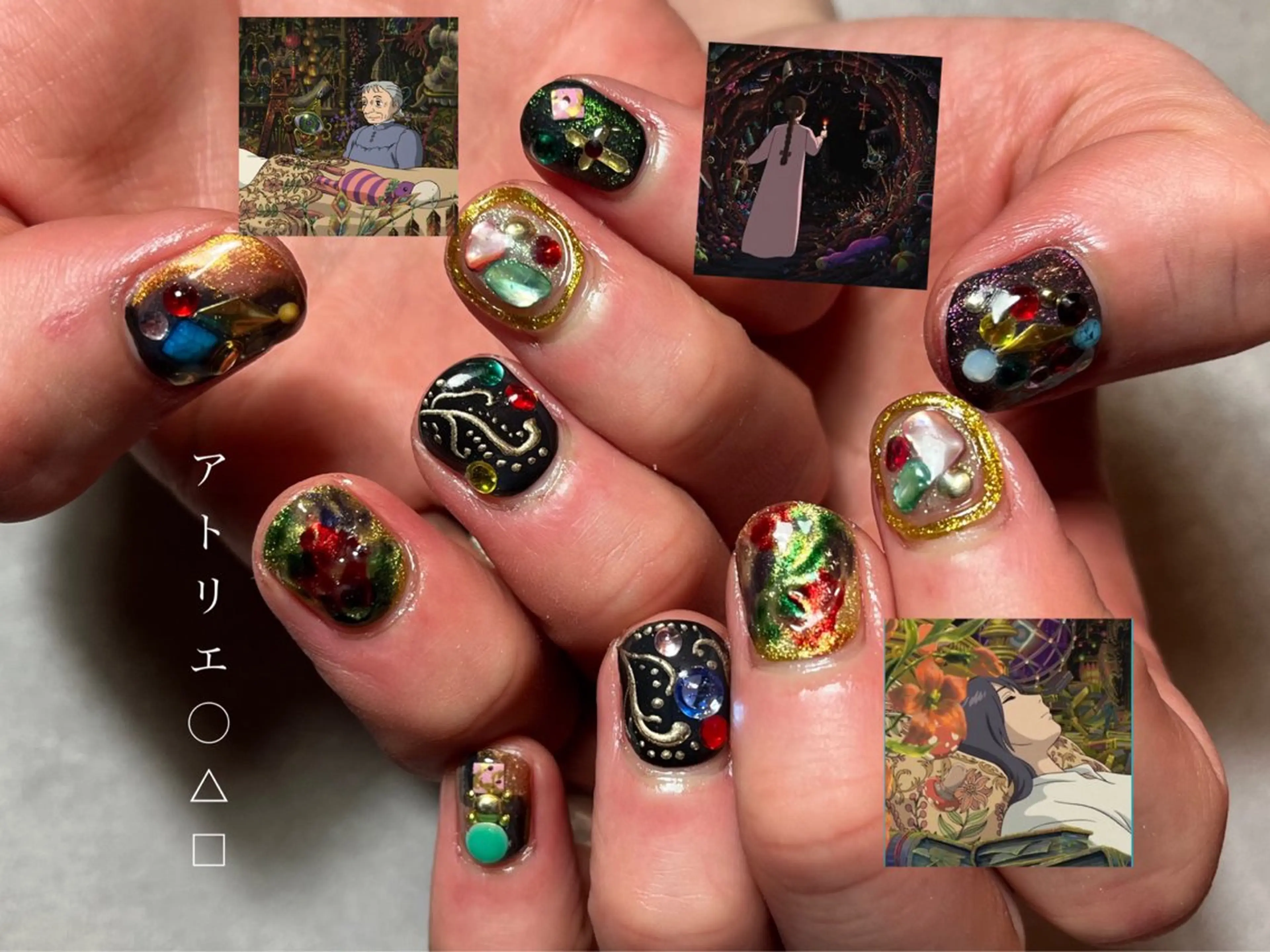 ネイル ハンドネイル アトリエ ○△□のネイルデザイン