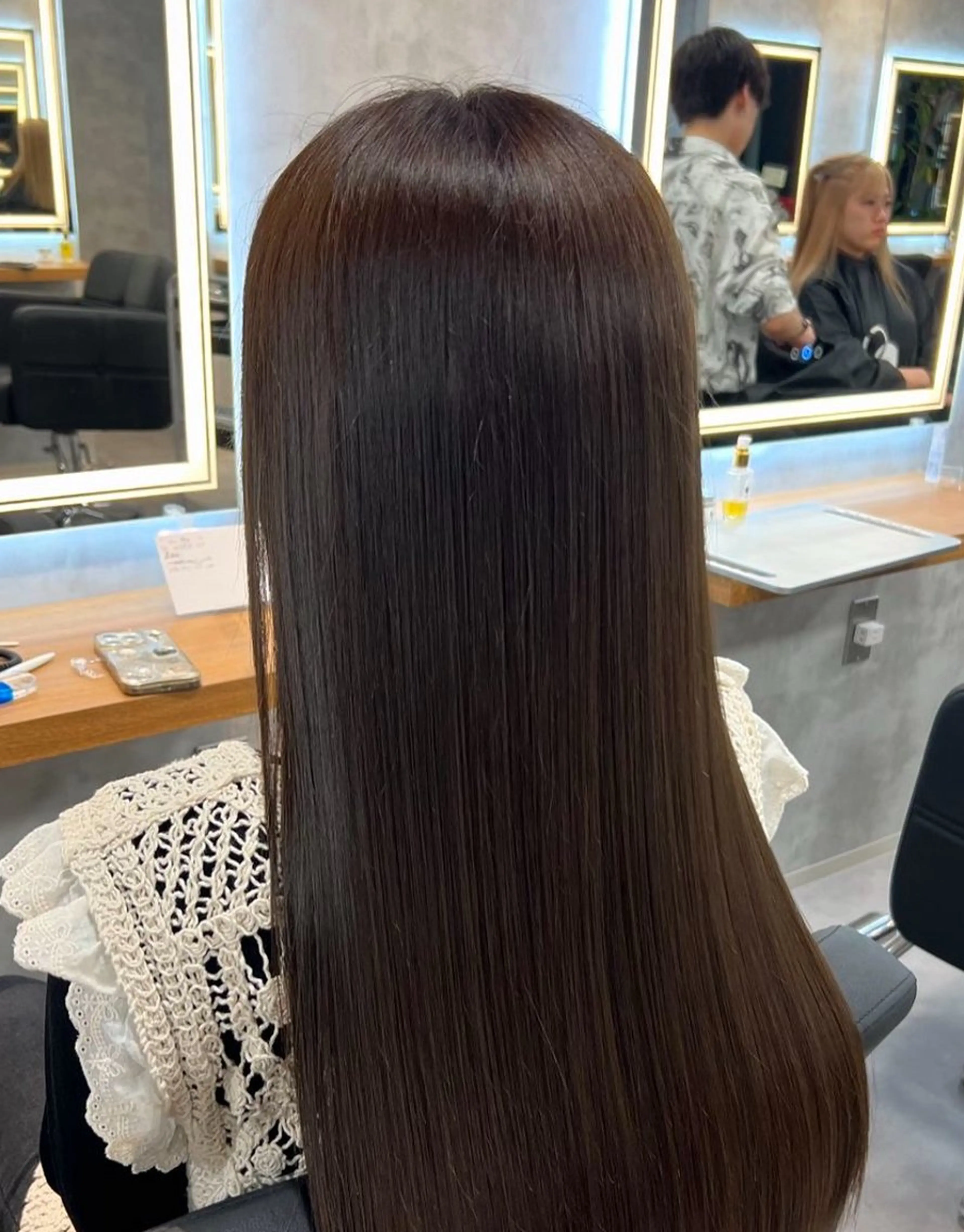 セミロング カラー トリートメント 札幌メンズヘア指名 No.1光👑👑のヘアスタイル
