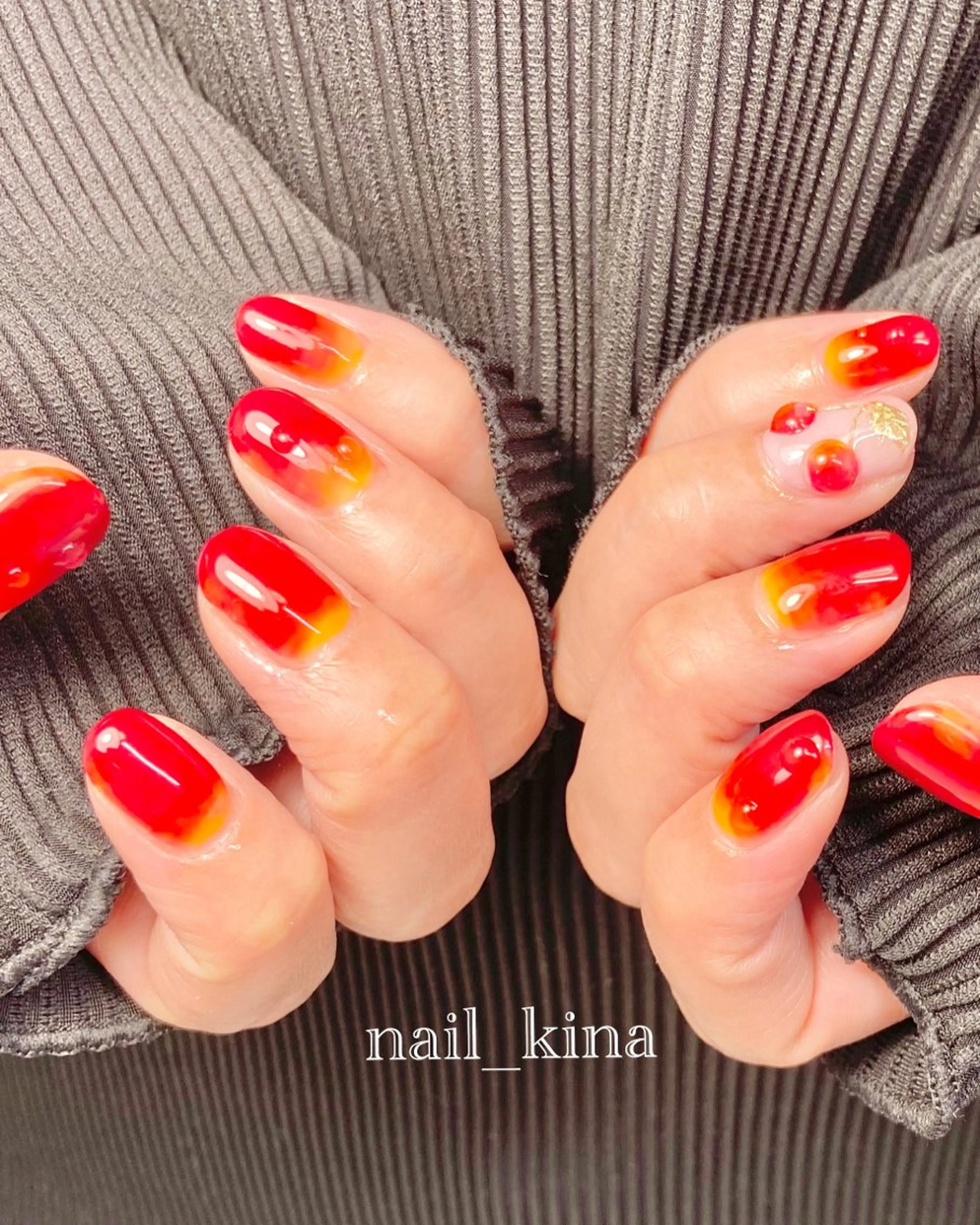 ネイル ハンドネイル nail_ kinaのネイルデザイン