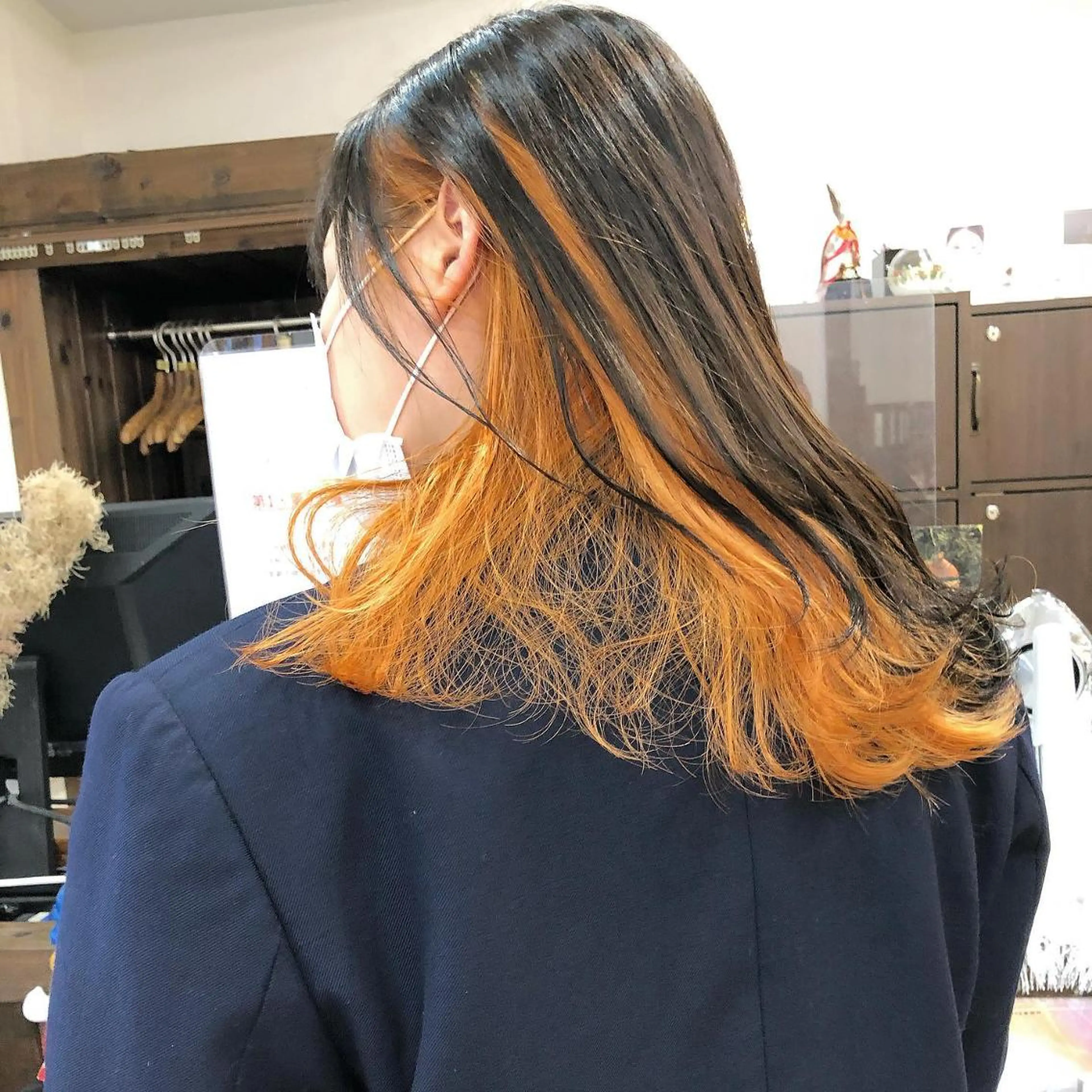 カラー アッシュ ブリーチ ダブルカラー グラデーションカラー グレージュ 🌈ハイトーン/ ワタル🌈のヘアスタイル