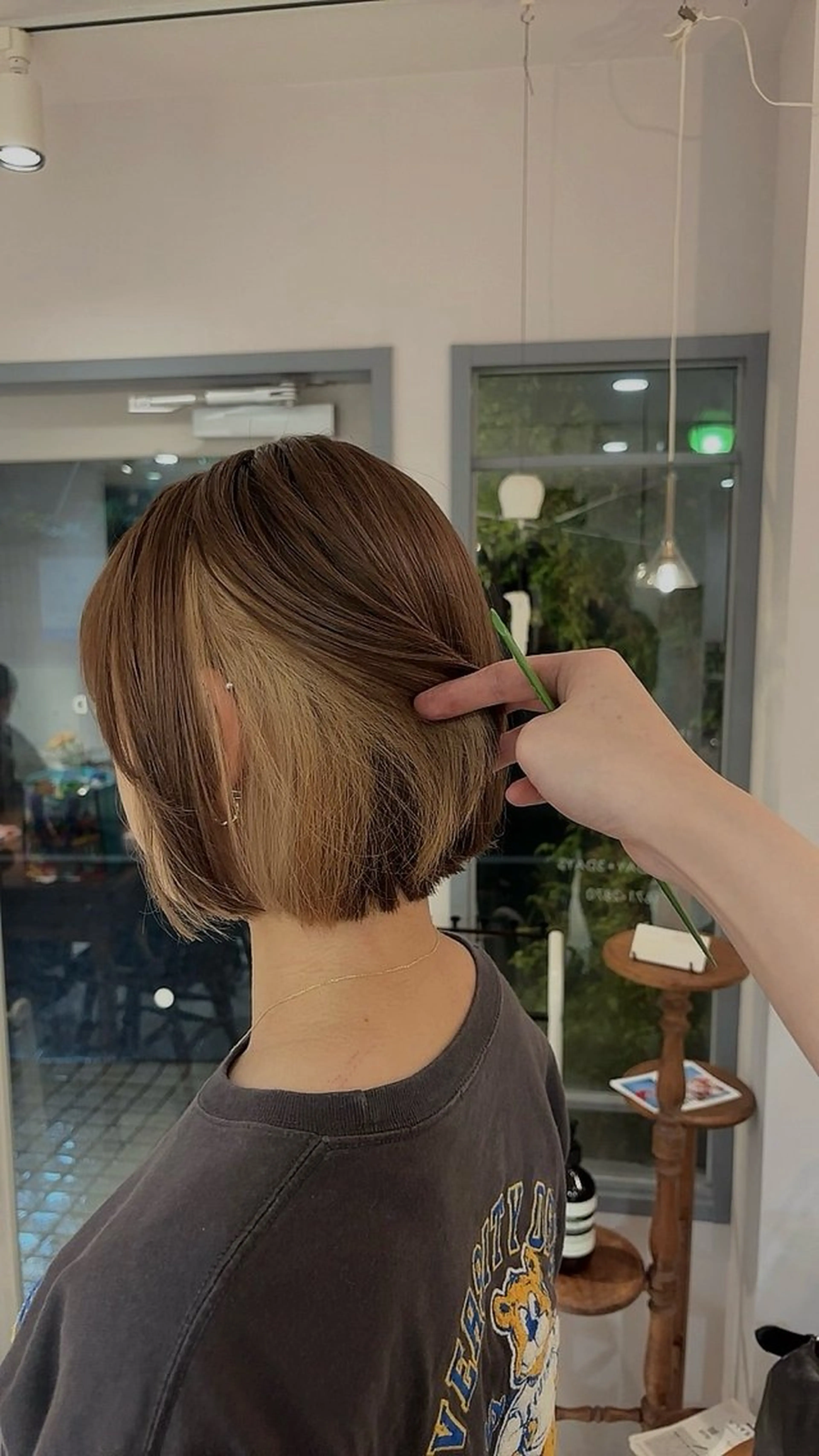 ショート カラー yu- naのヘアスタイル