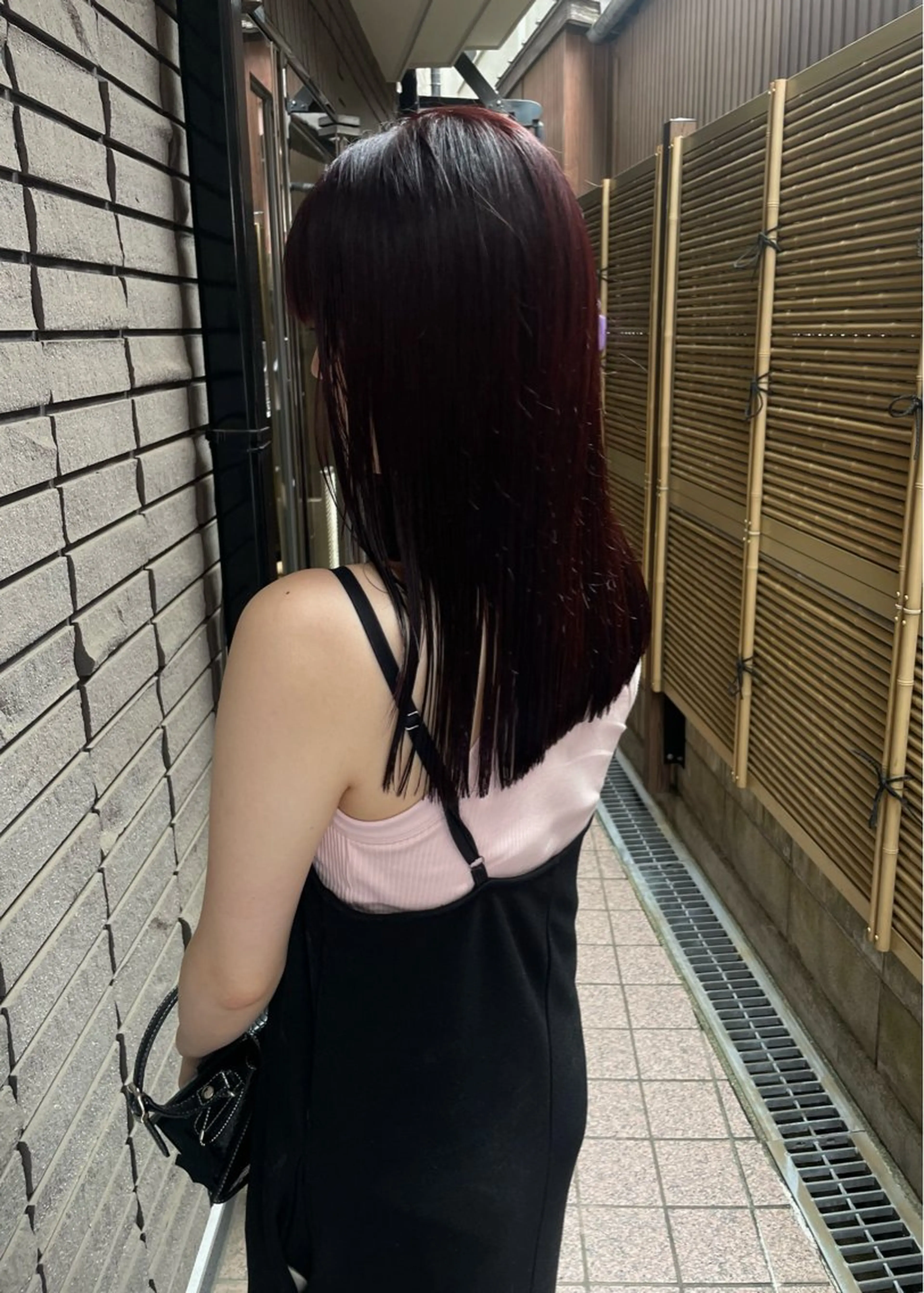 ロング カラー ボルドーカラー 原宿/ケパーマ 🧺ユウマのヘアスタイル