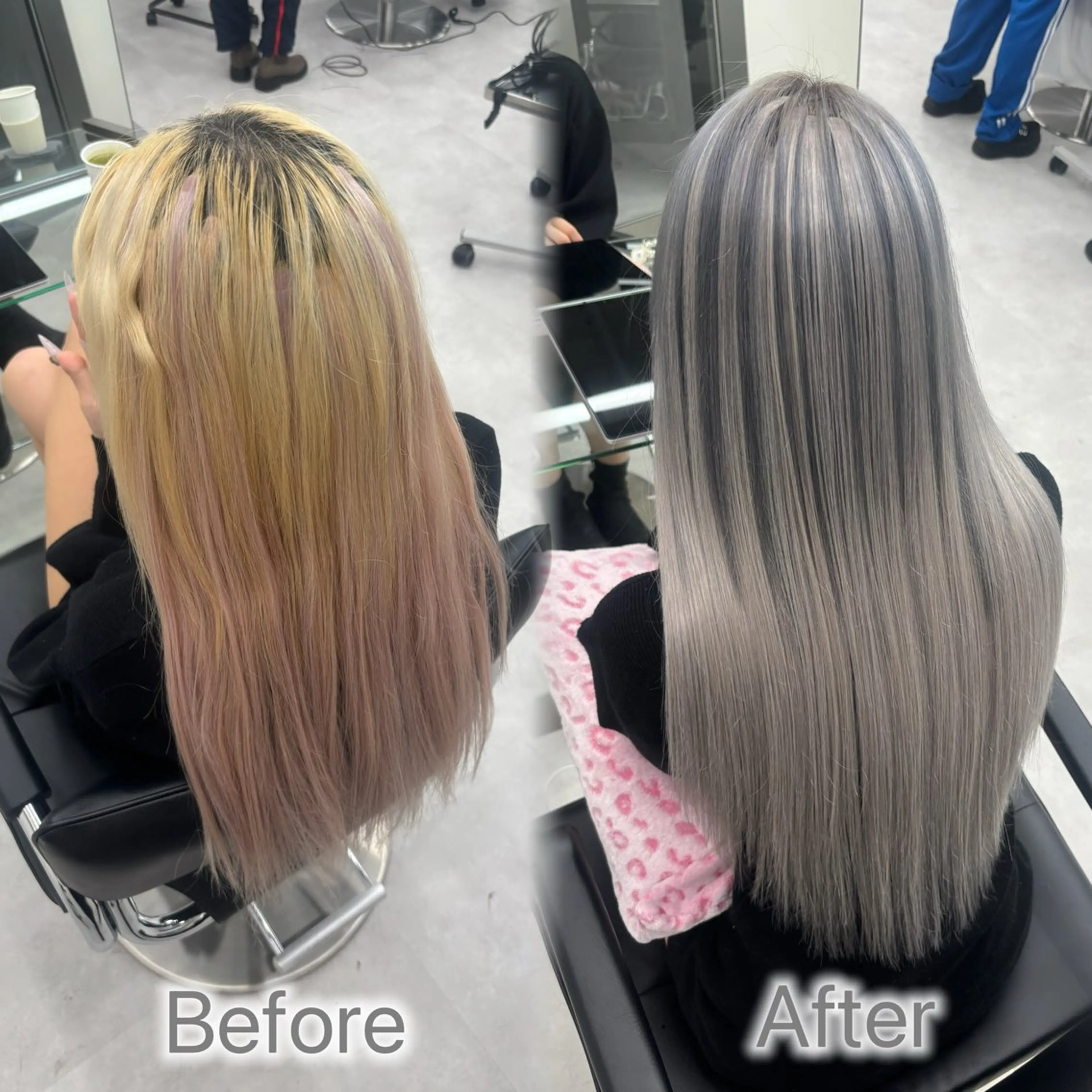 ロング カラー ヘアアレンジ メンズ カット ヘアカラー トリートメント エクステ ヘッドスパ ヘアセット シールエクステ🎀 羽エクステ🌙しぇるのヘアスタイル