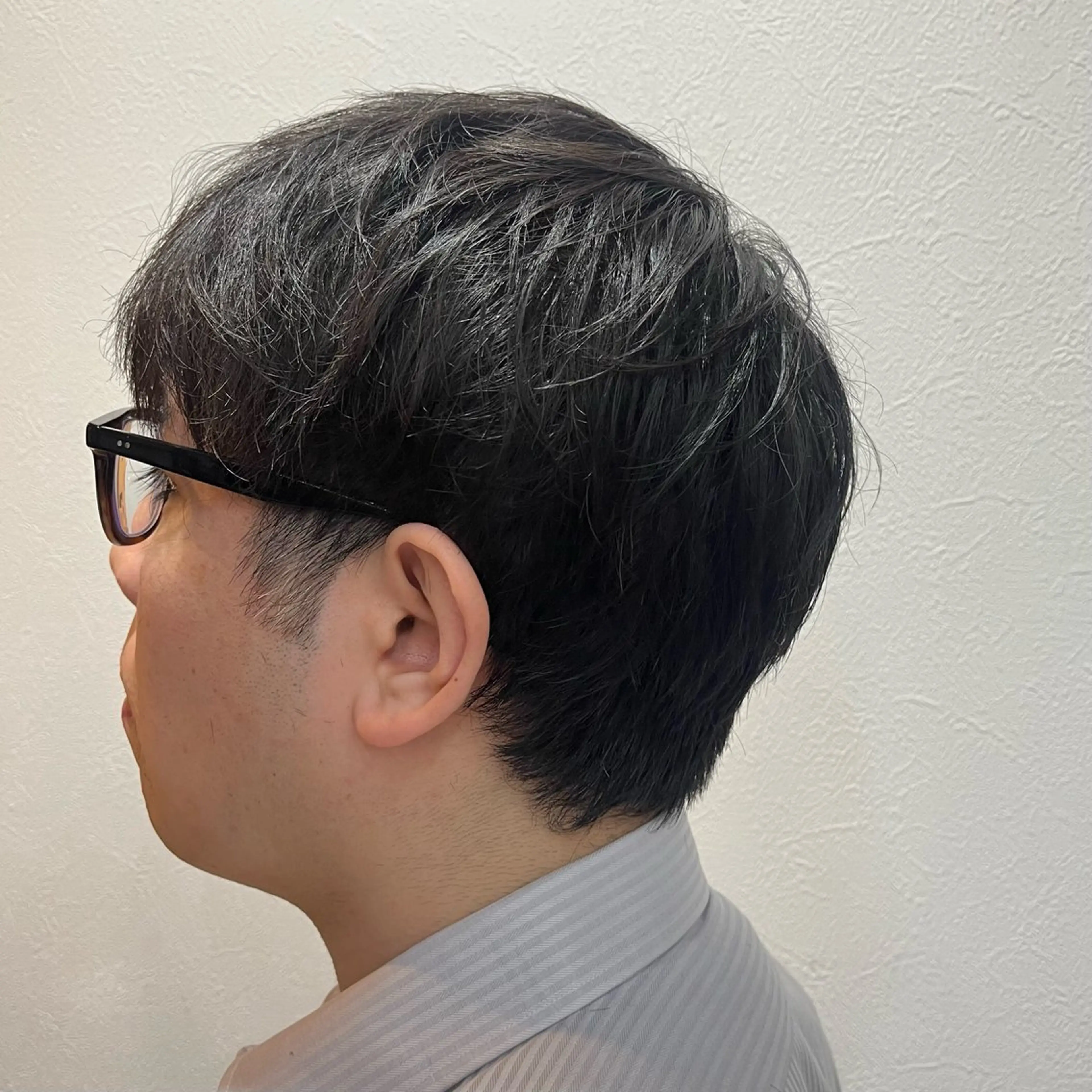 メンズ カット ヘッドスパ 透明感カラー /艶カラー/井上あいのヘアスタイル