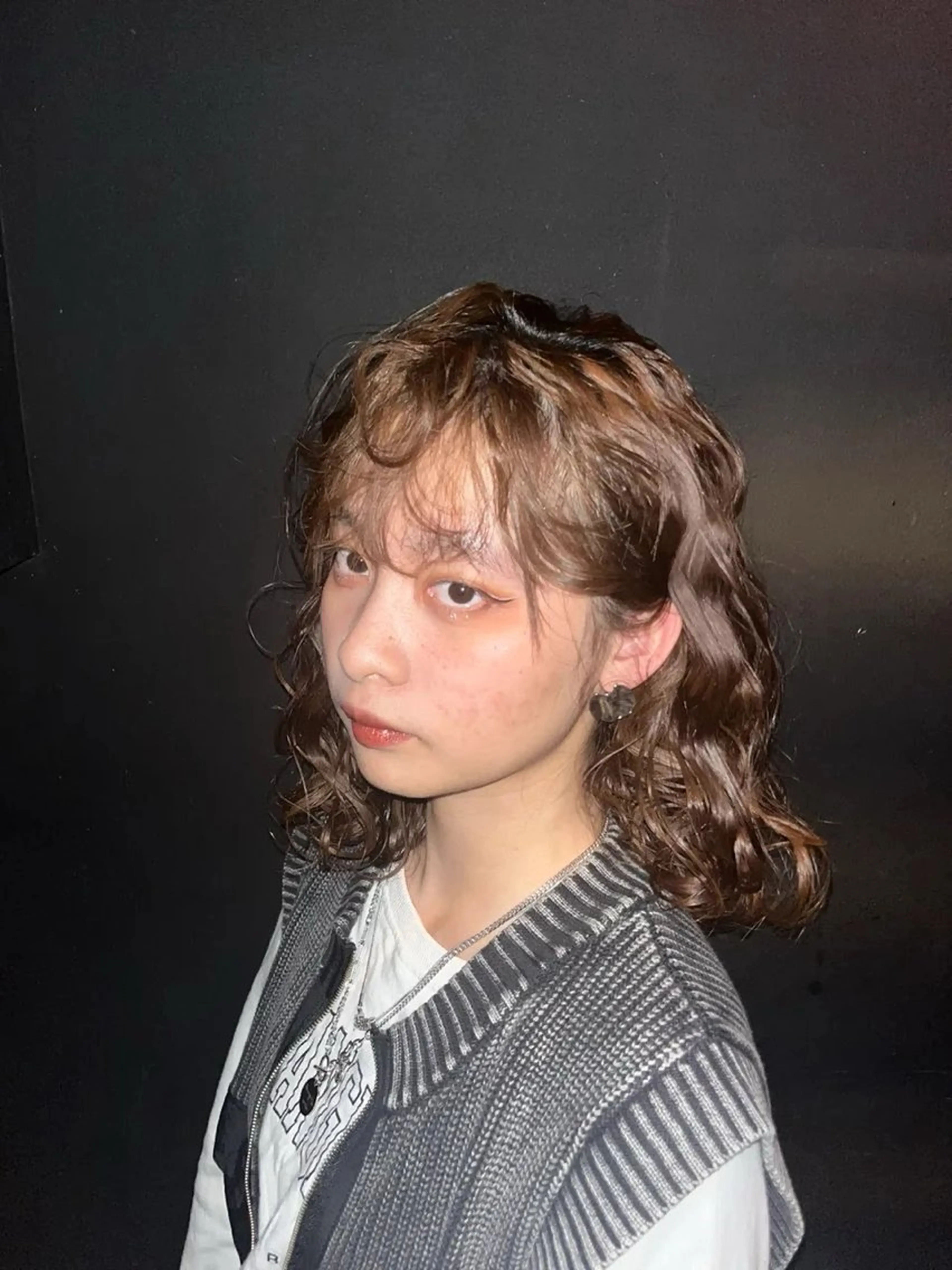 セミロング セミロングパーマ パーマ Luxe【ラグゼ】所属・🍐ki ri🍐のヘアスタイル