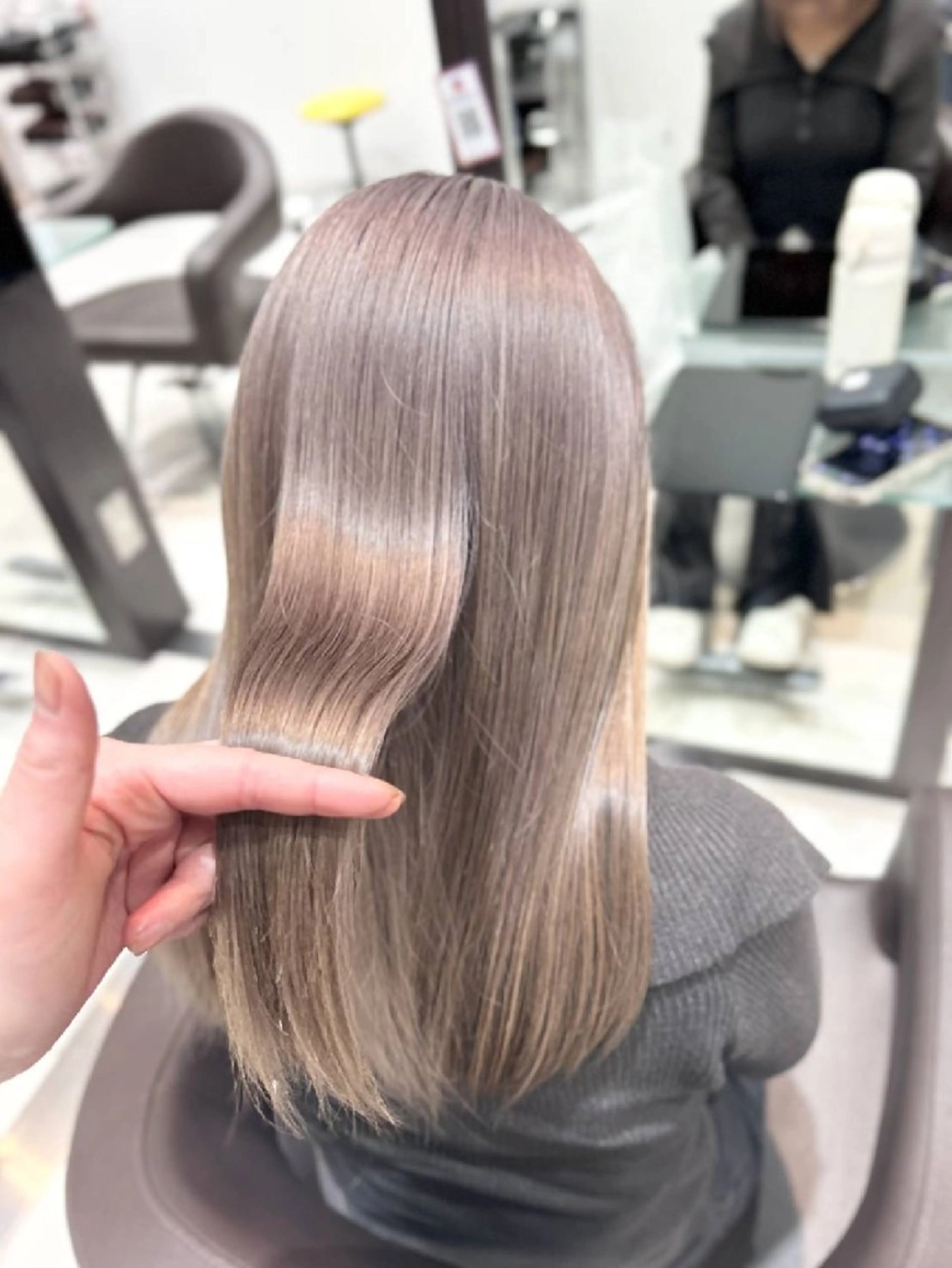 🍄カット(ロング、ミディアム、ボブ限定)+髪質改善トリートメント🍄の写真