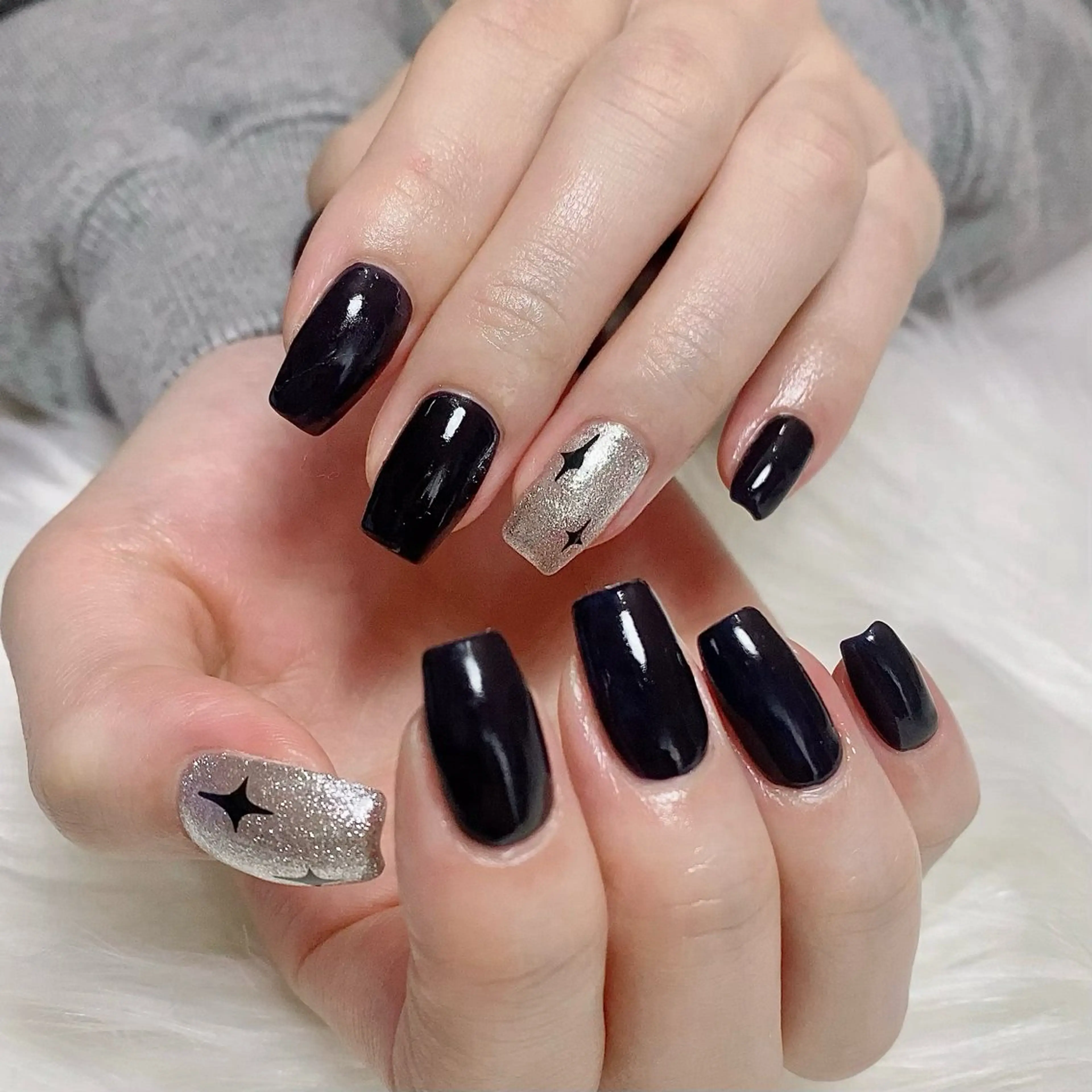 ミディアム ハンドネイル cattleya nailのネイルデザイン
