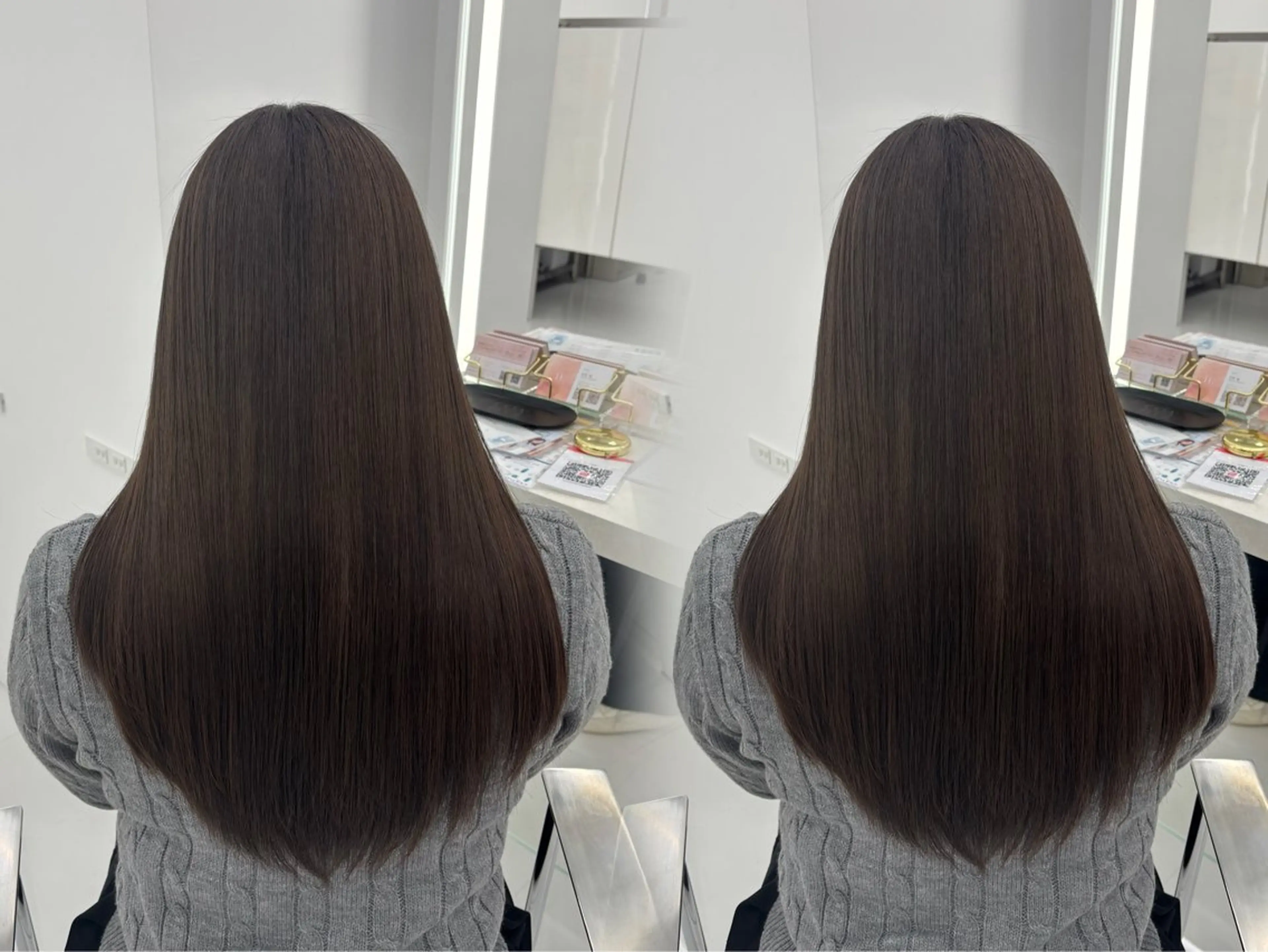 ミディアム 髪質改善 トリートメント COAPLUS所属・韓国/レイヤー/ 前髪/Asamiのヘアスタイル