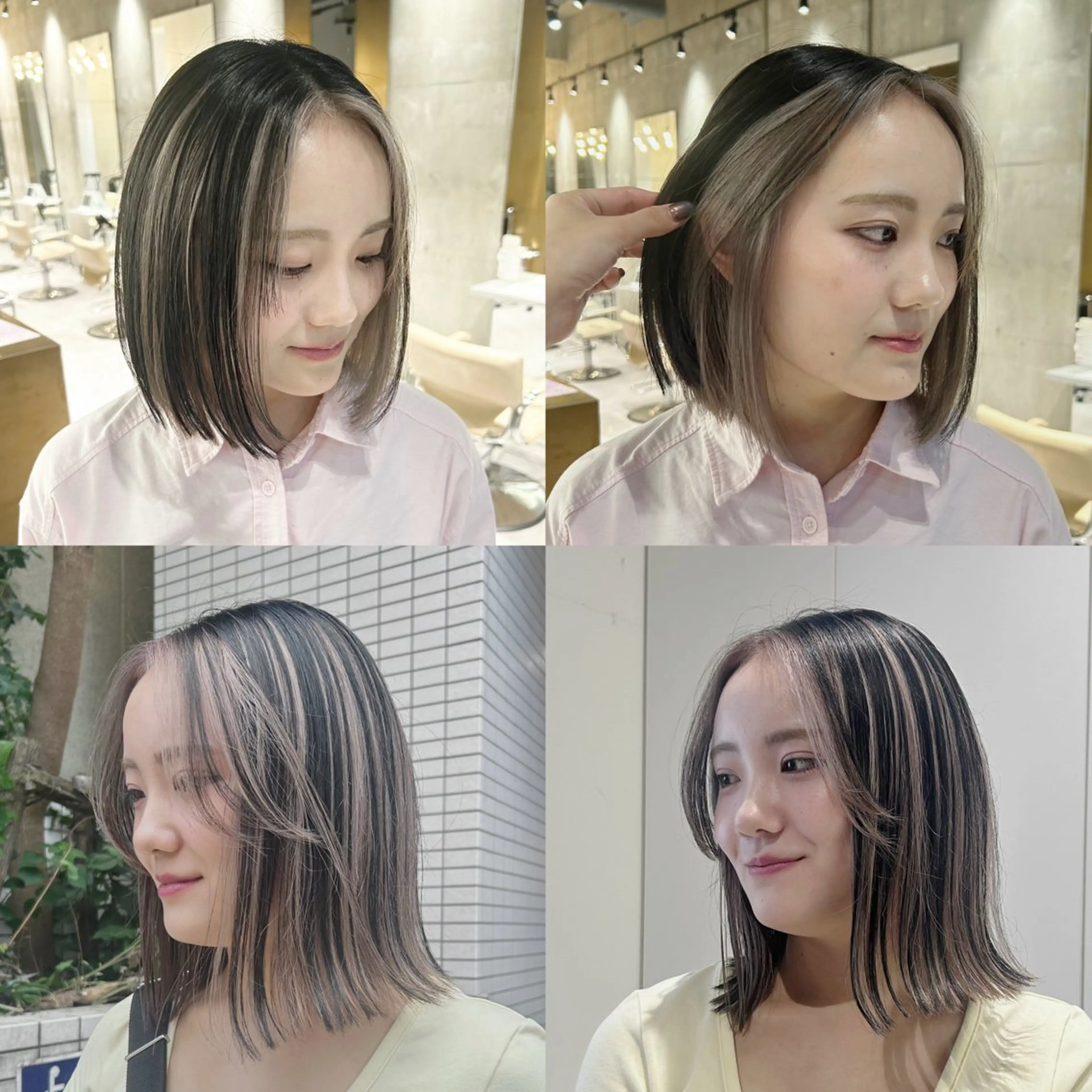 ショート カラー aika /yoke/ボブのヘアスタイル
