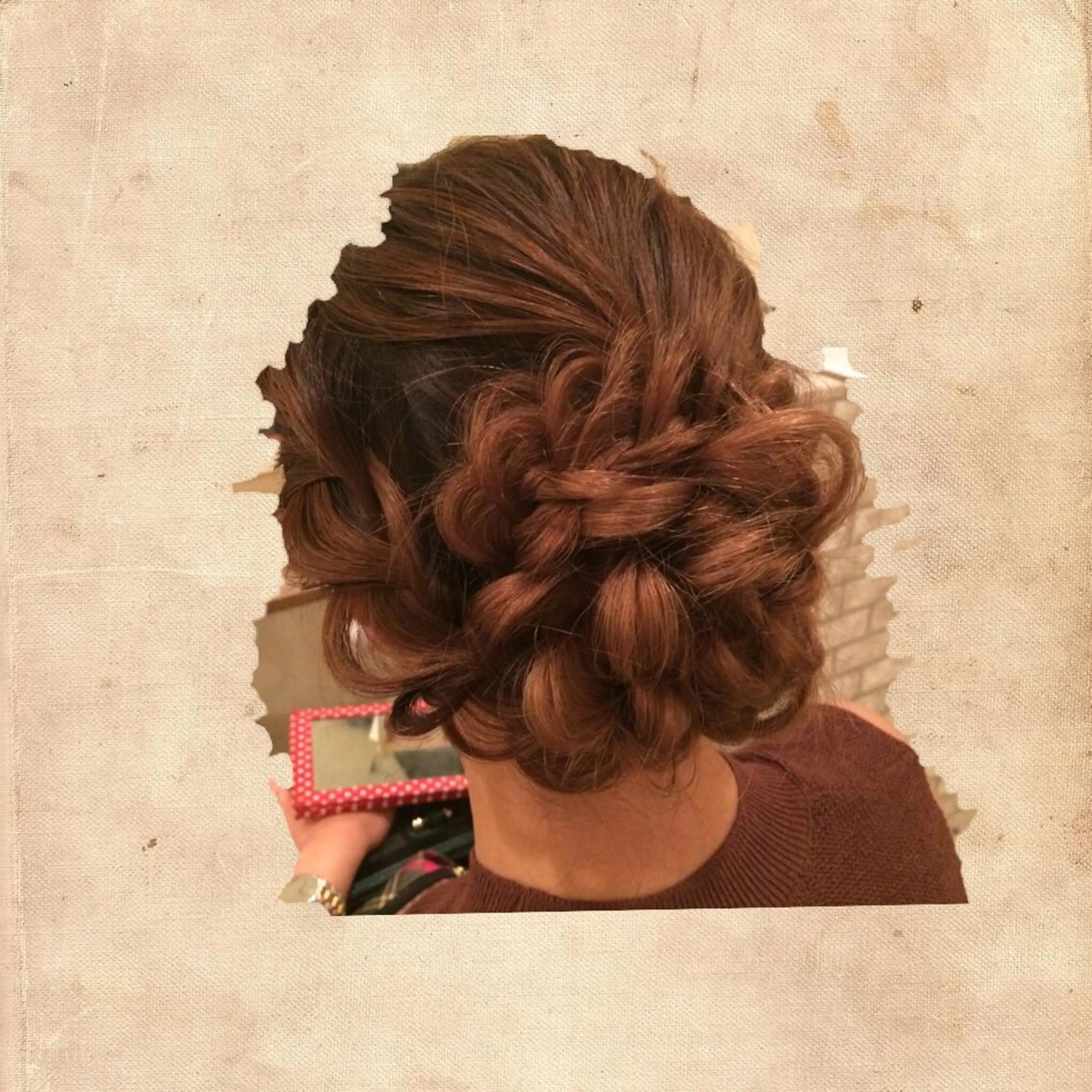 ロング ヘアアレンジ ヘアセット Hair set RUUNAのヘアスタイル