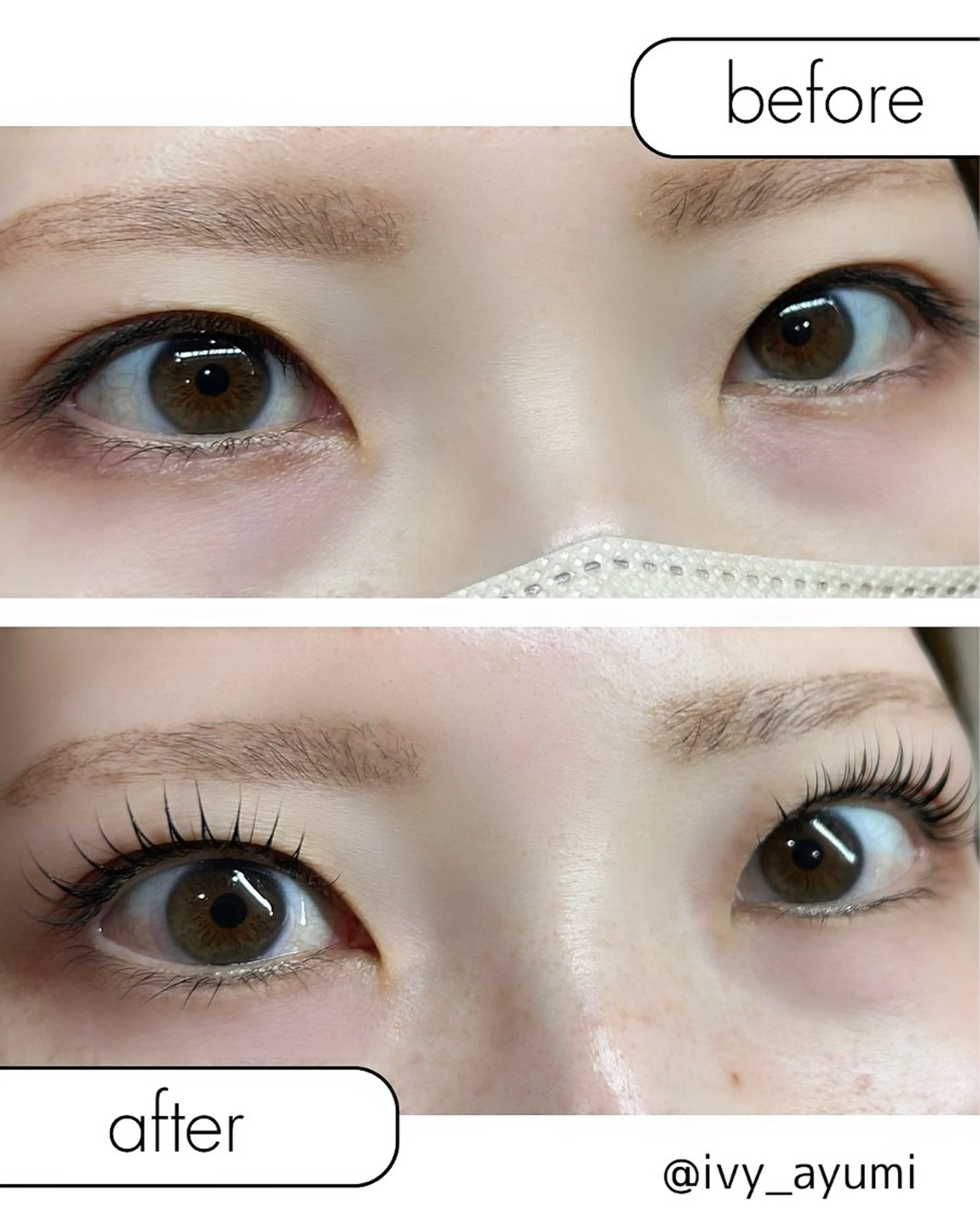 マツエク・マツパ マツパ 中村 歩実のマツエク・マツパデザイン