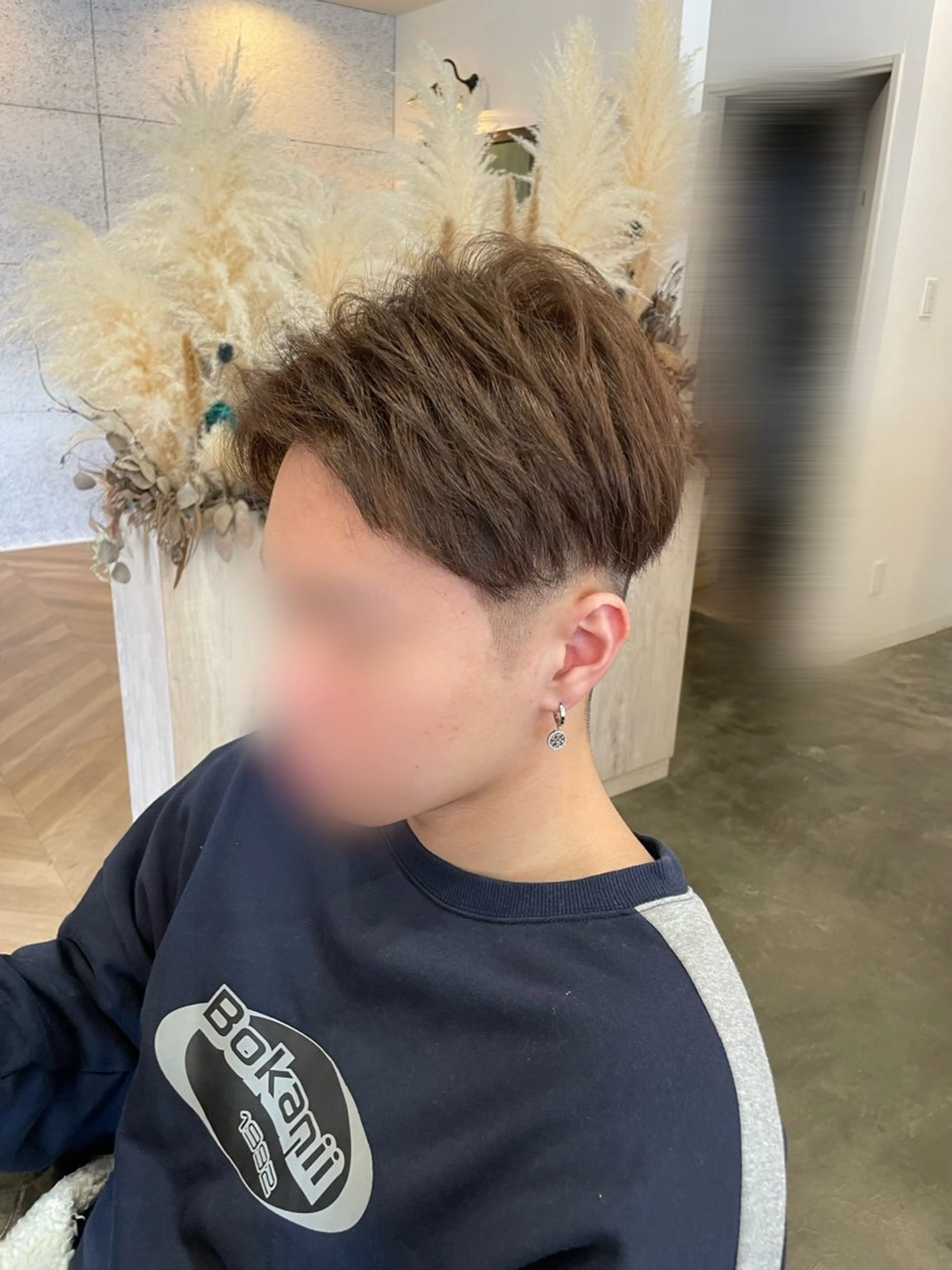 カラー メンズ カット ヘアカラー トリートメント サイトウ アヤナのヘアスタイル