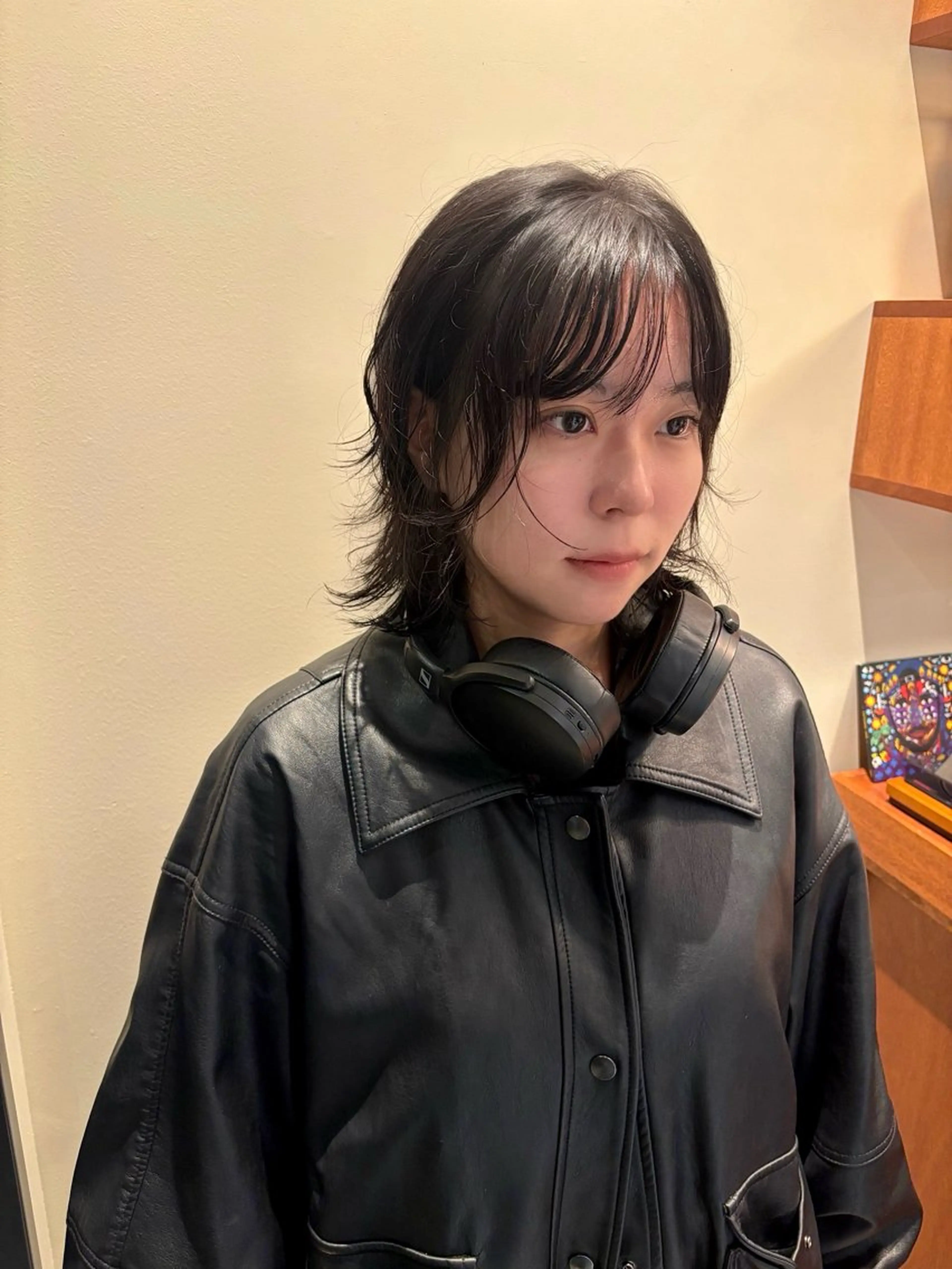 ミディアム パーマ satsuki 暖色・ブラウンカラーのヘアスタイル