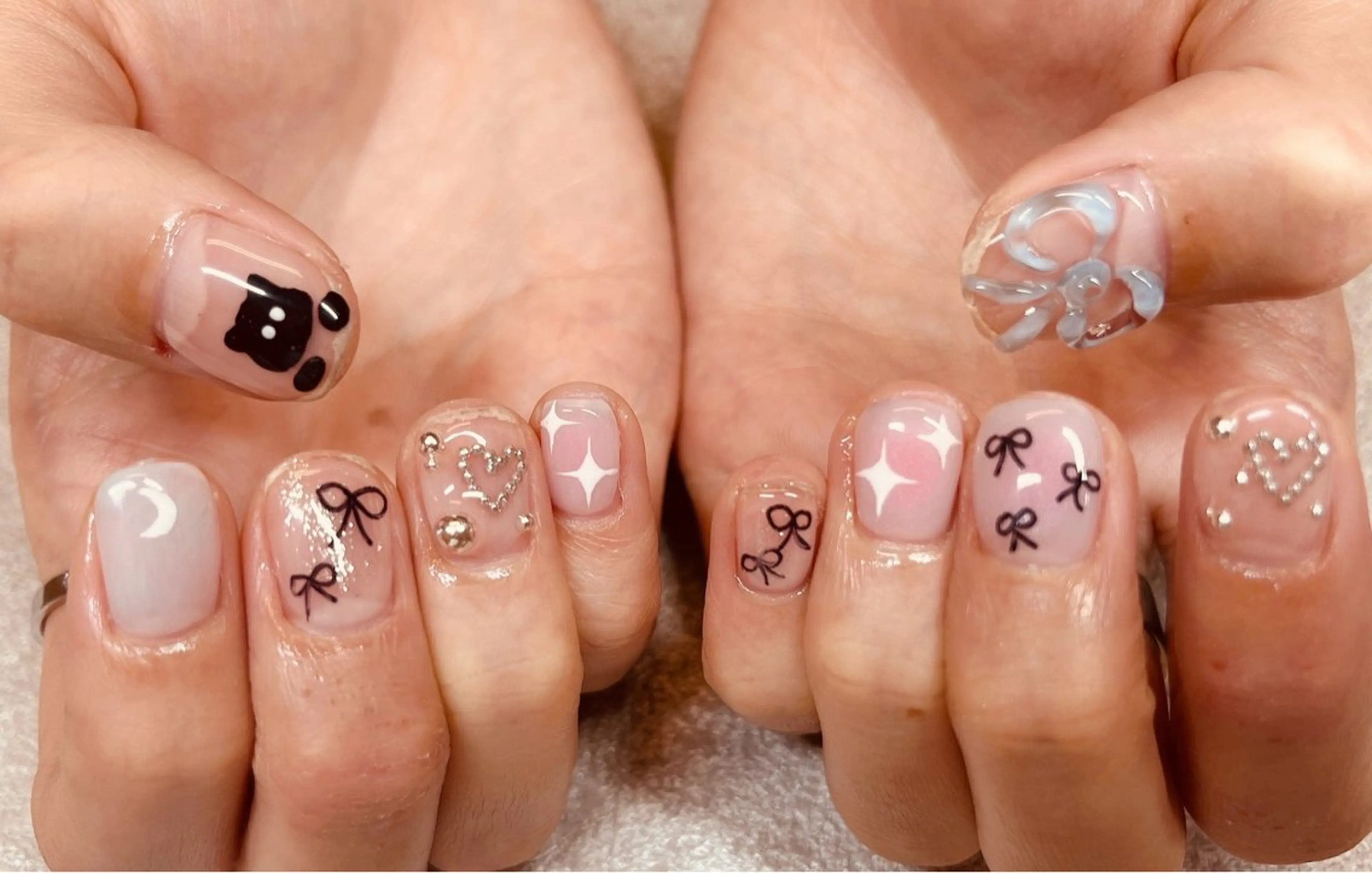 ネイル ハンドネイル LOVE NAIL 💕Sonoのネイルデザイン