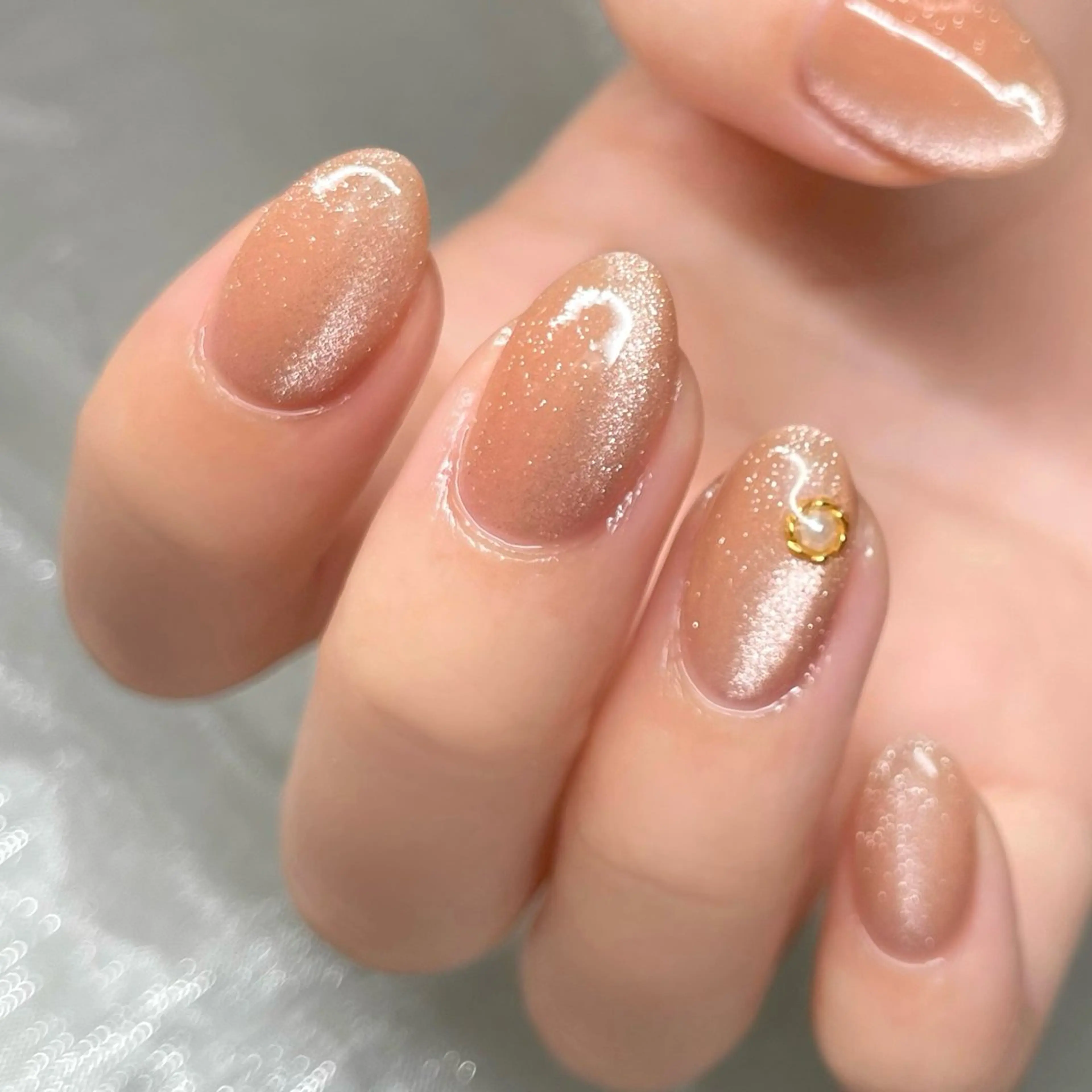 ネイル ストーンネイル ハンドネイル Nailist SUZU所属・Nailist suzuのネイルデザイン