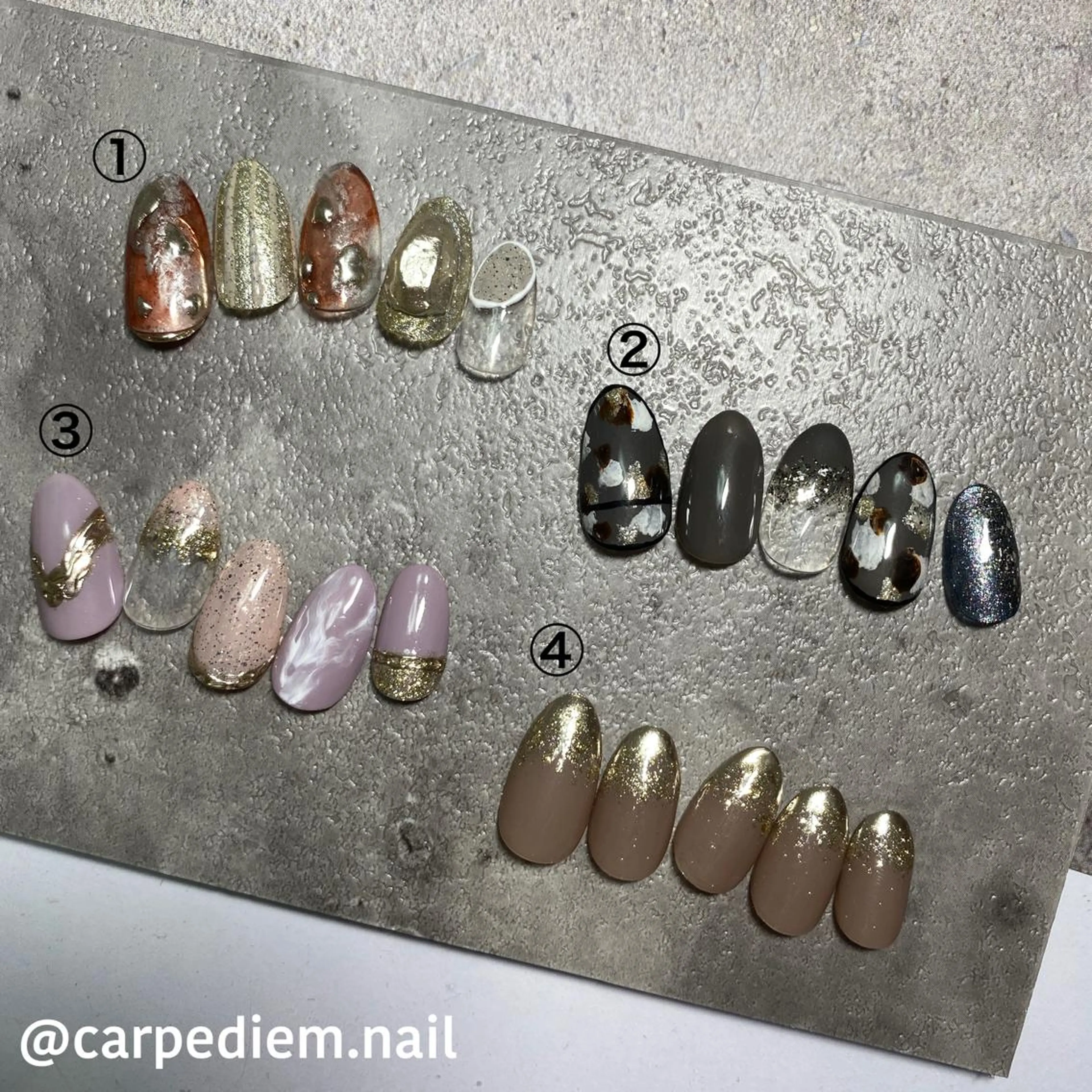 ネイル 城東区ネイルサロン carpediemのネイルデザイン