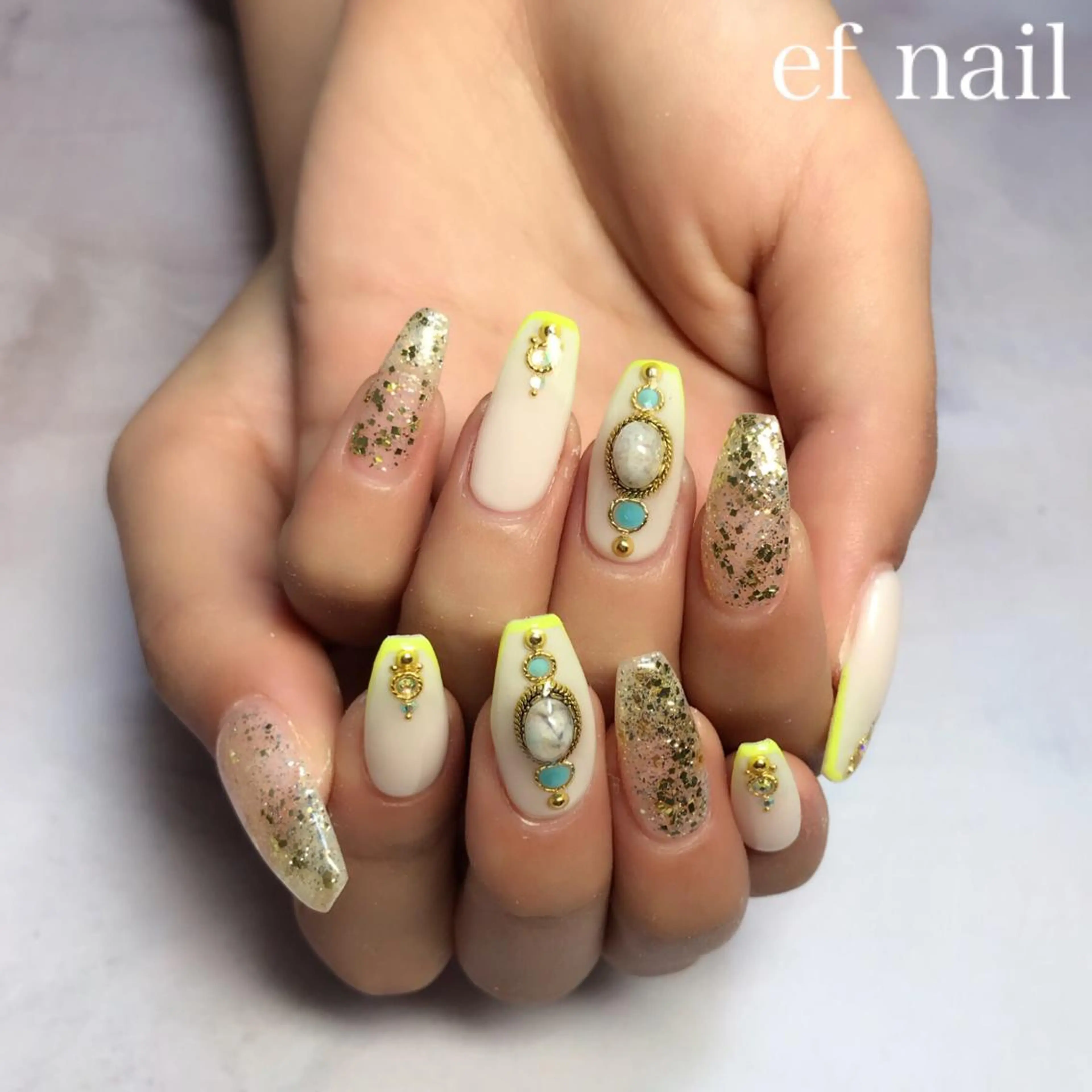 ネイル ハンドネイル ef nailのネイルデザイン