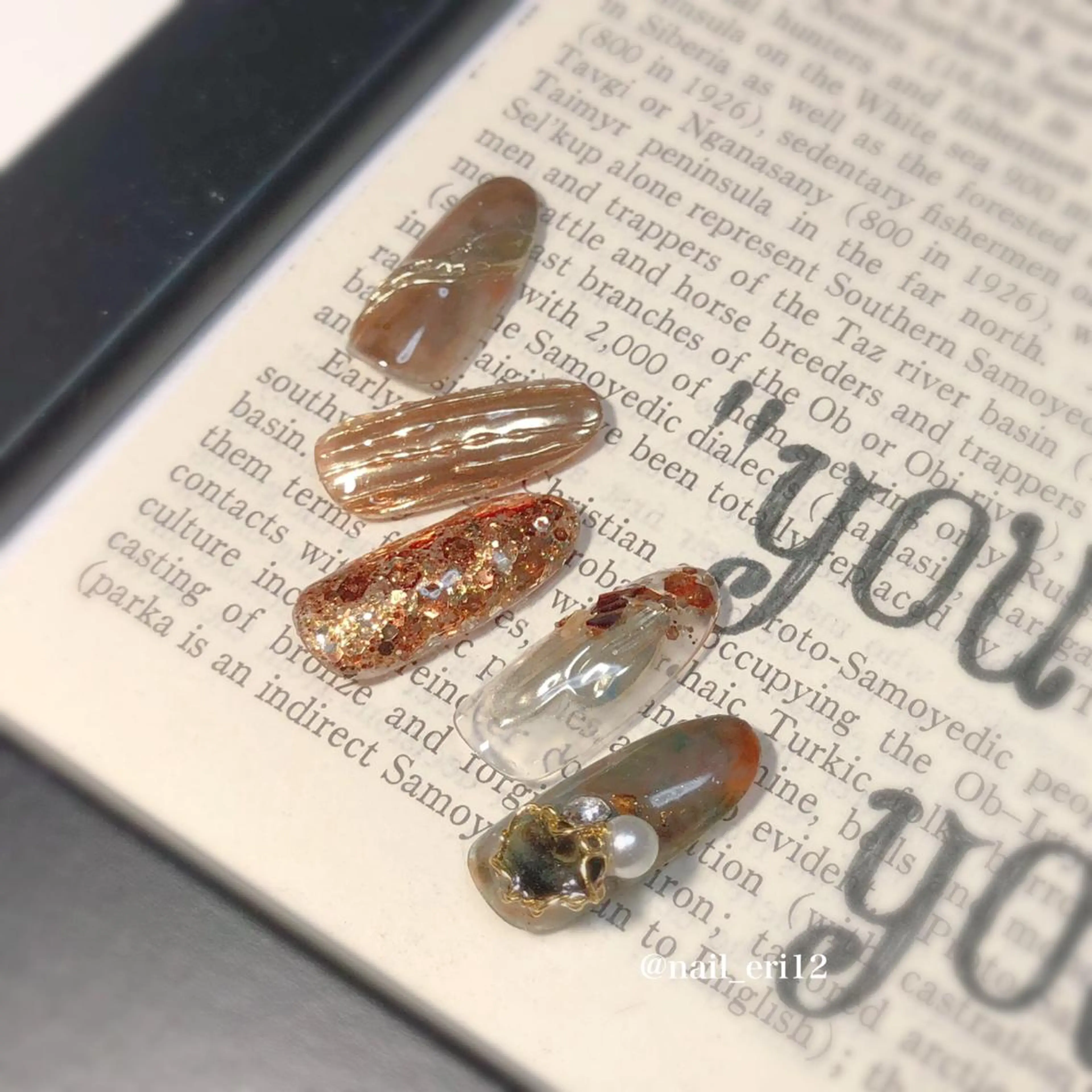 ネイル nail salon &e eriのネイルデザイン