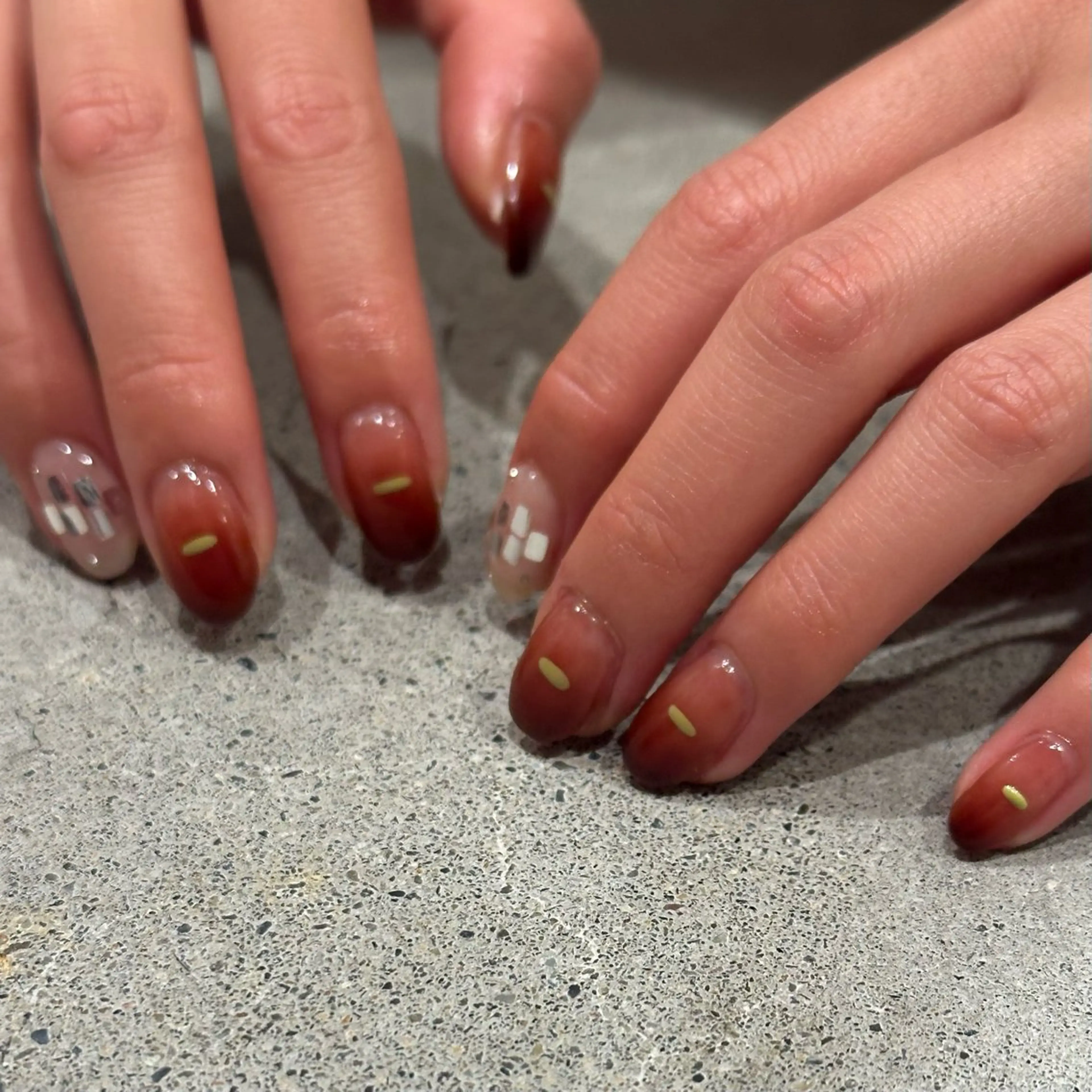 ネイル ハンドネイル COIN  nail hinataのネイルデザイン