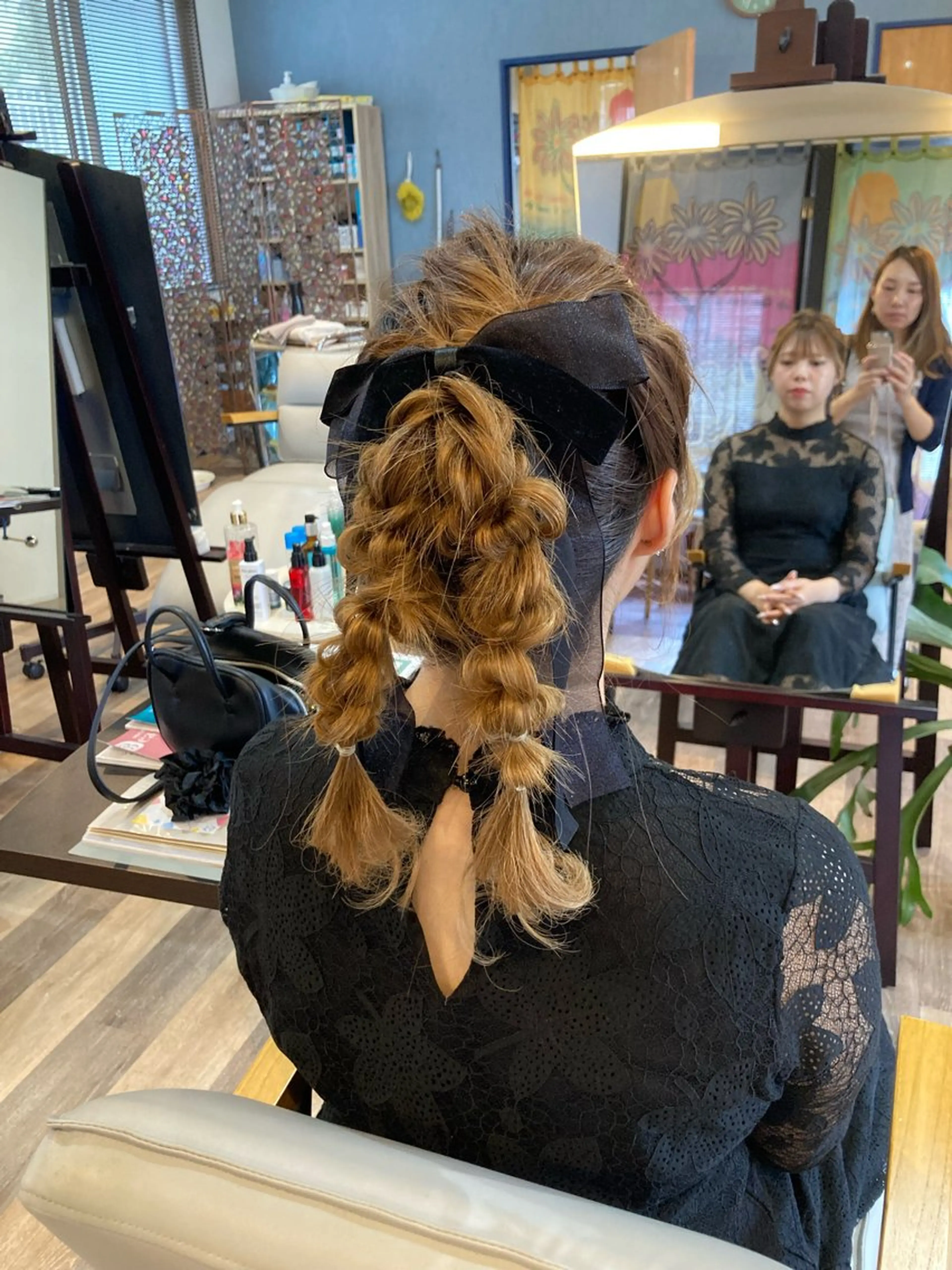 ロング ヘアセット 中野 紹江のマツエク・マツパデザイン