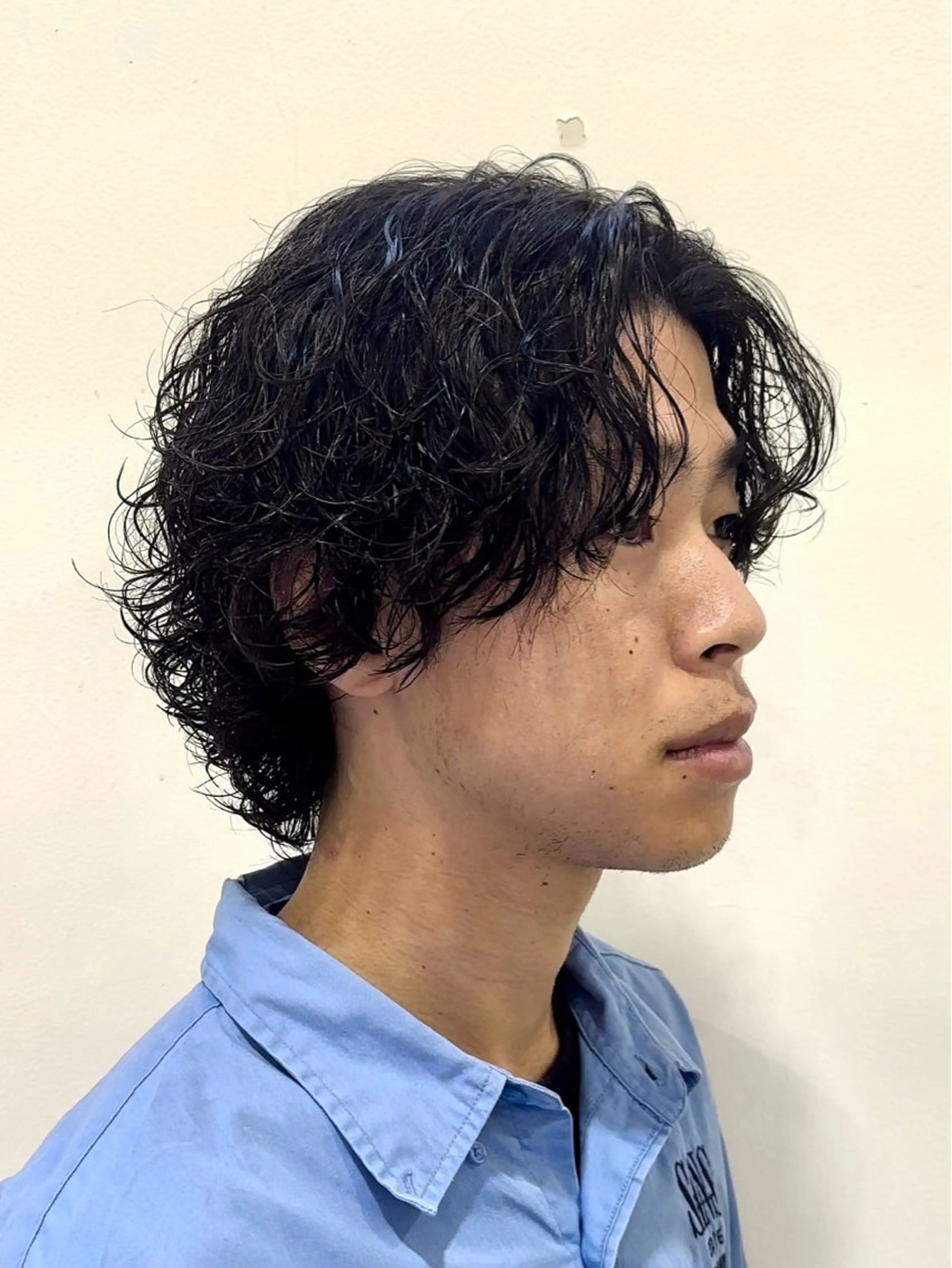 メンズ メンズパーマ 波巻きパーマ カット パーマ メンズパーマ特化🥇 フェザーパーマ/紘夢のヘアスタイル
