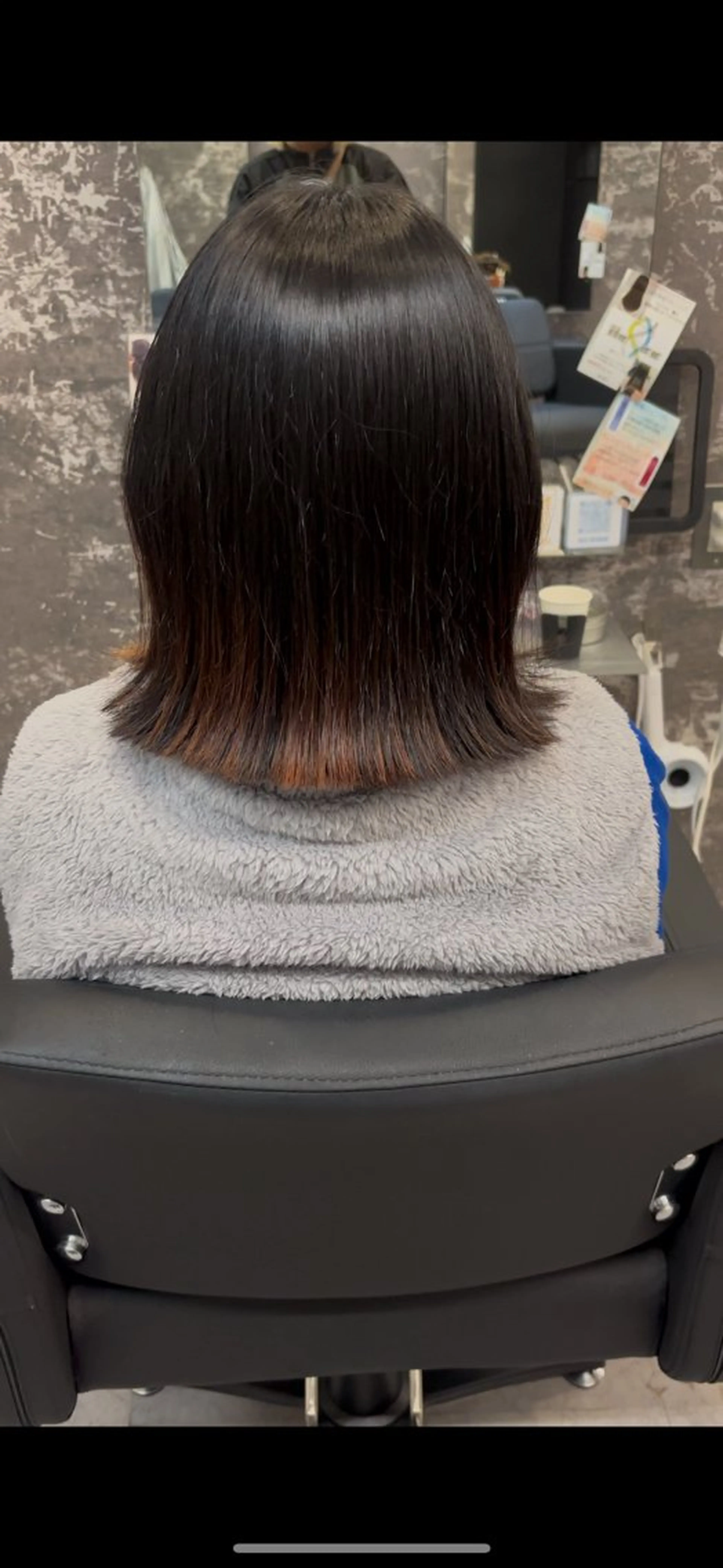 ミディアム レイヤーカット/韓国 ヘア/LILICAのヘアスタイル