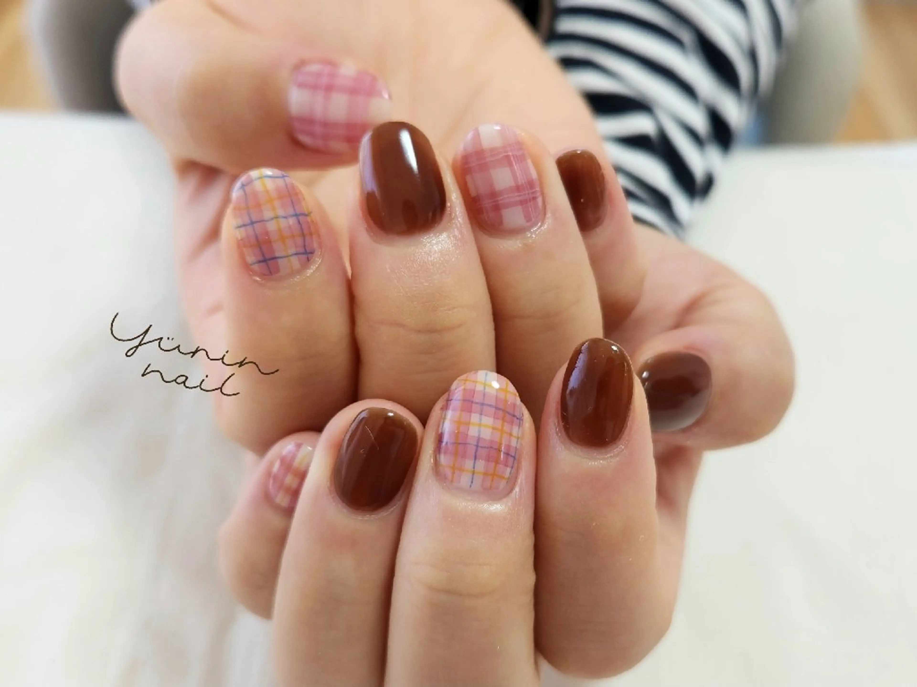 ネイル ハンドネイル ショートネイル専門 yurin nailのネイルデザイン