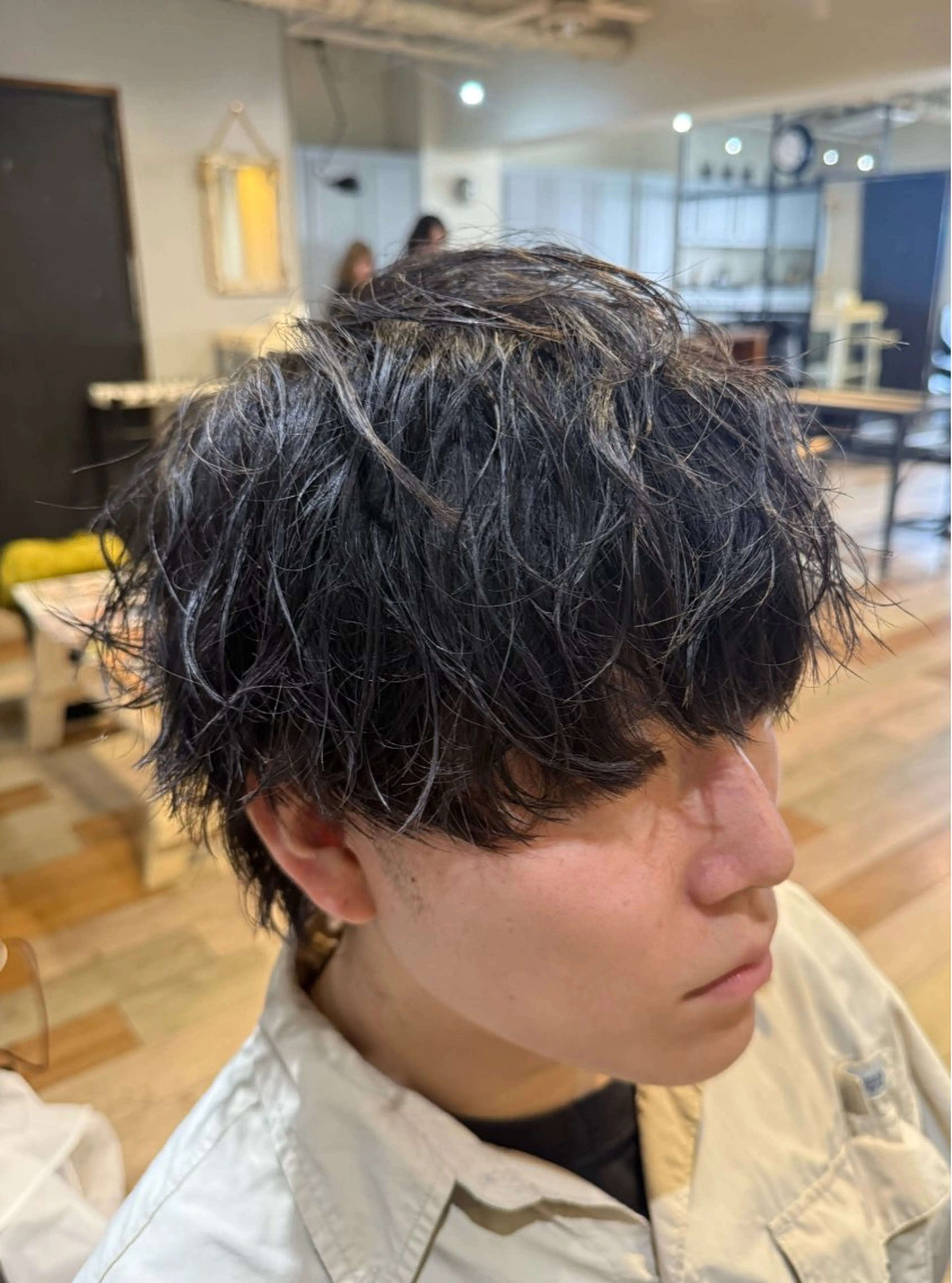 ショート メンズ マッシュウルフ マッシュ メンズウルフカット ウルフカット カット トリートメント メンズカット/パーマ 艶カラーTAIGA︎のヘアスタイル
