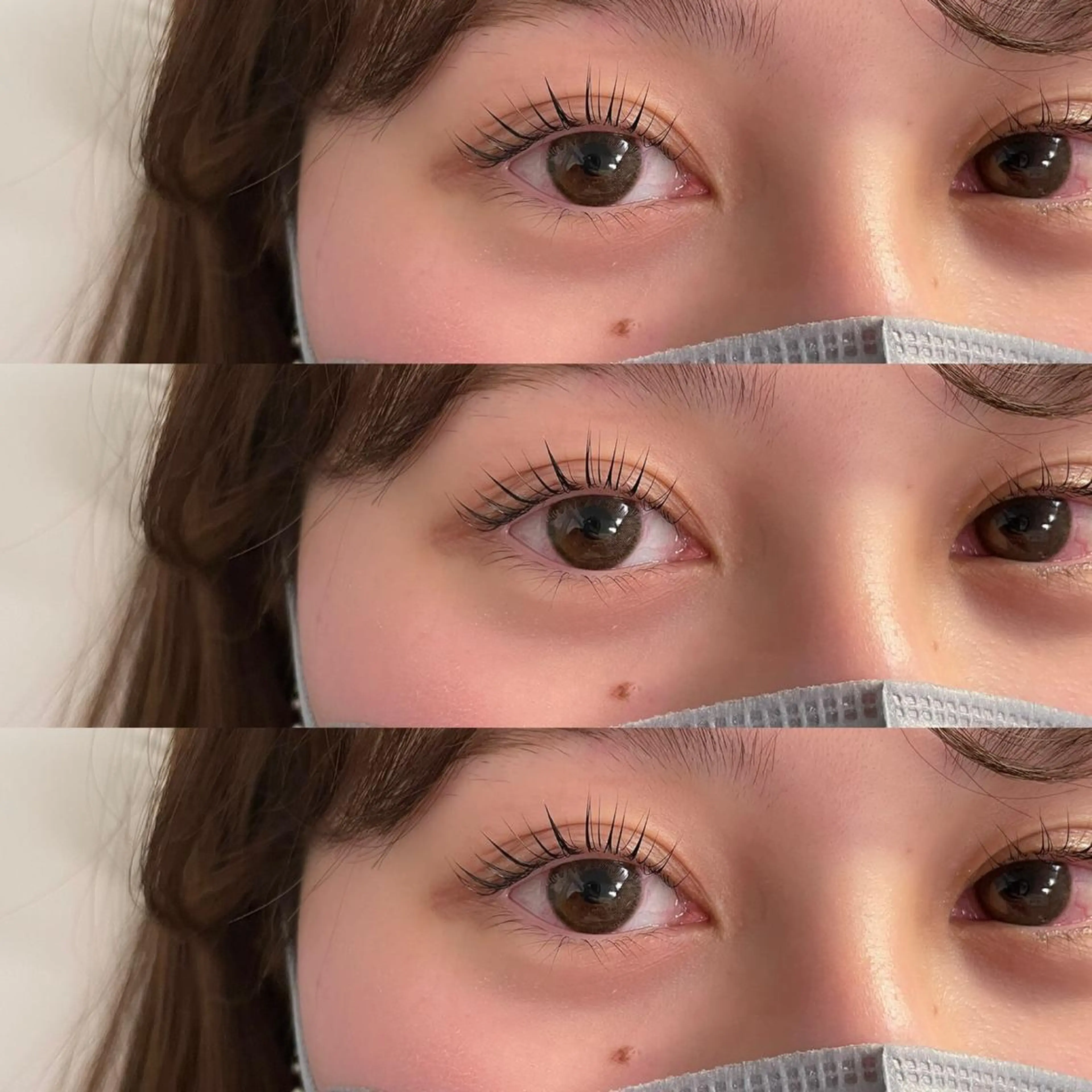 マツエク・マツパ パリジェンヌラッシュリフト GO TODAY SHAiRE SALON Vellmie店所属・吉祥寺kasumi 🌛eye/browのマツエク・マツパデザイン