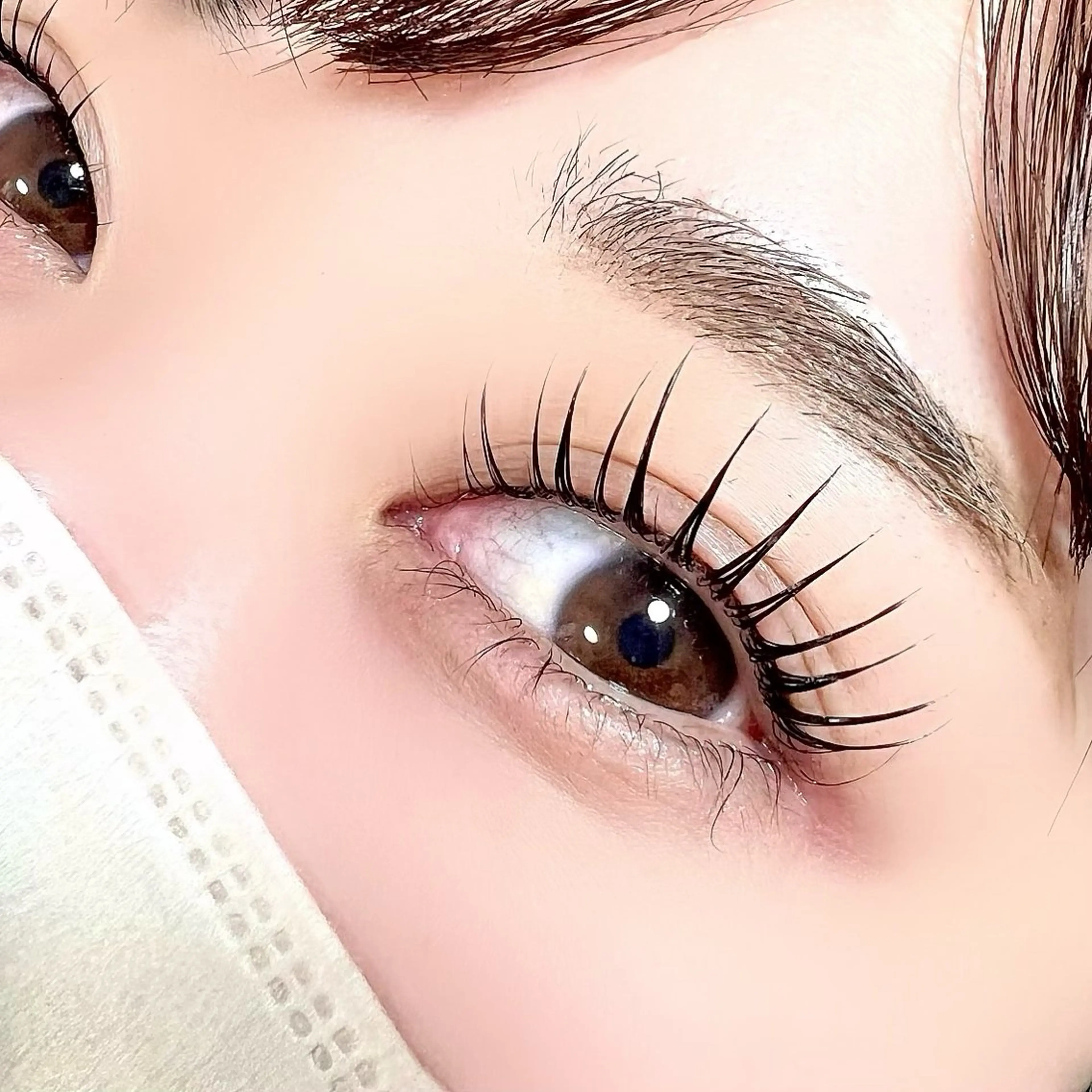 🫧【トリートメント付🎀】まつ毛パーマorパリジェンヌ上の写真