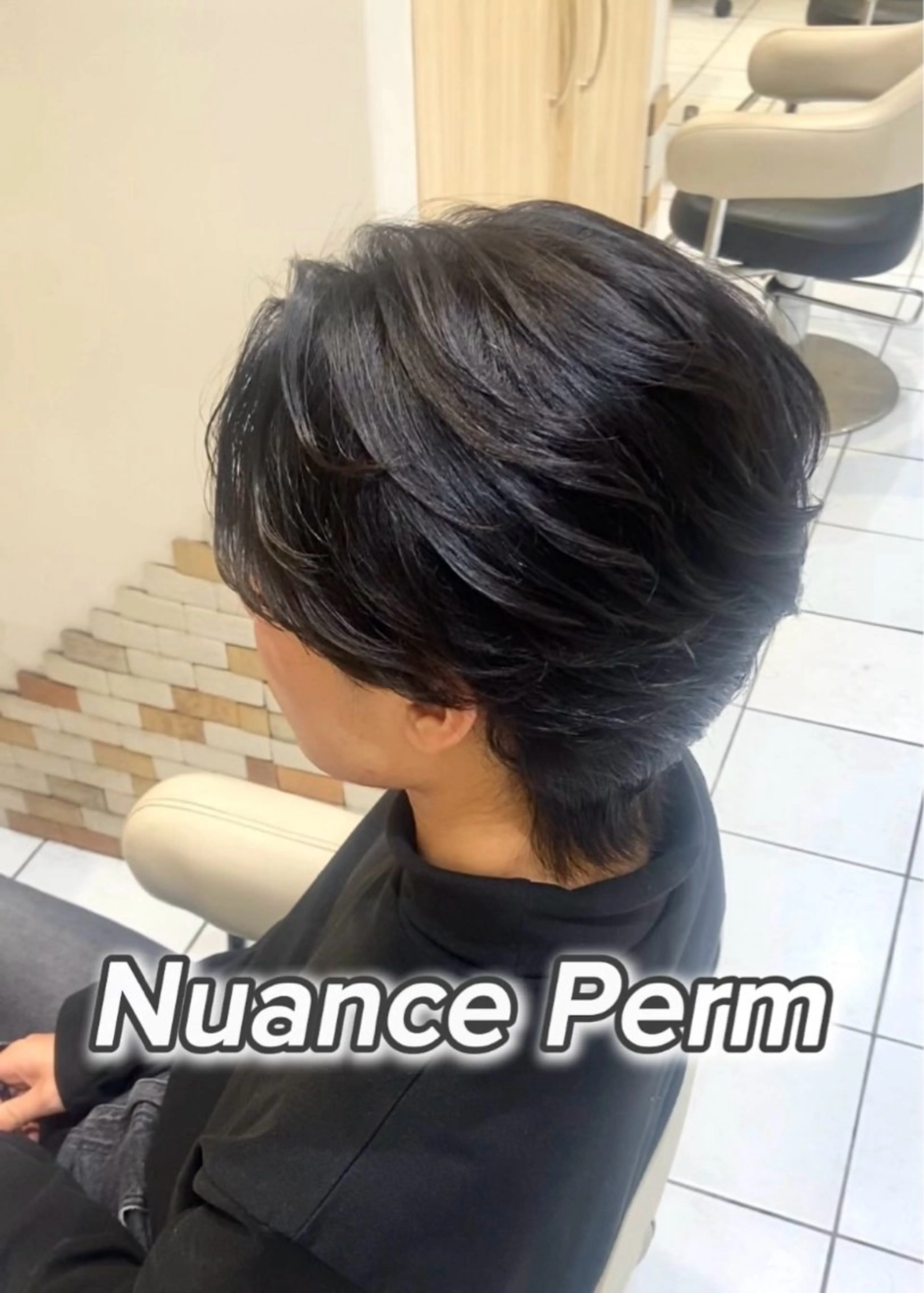 パーマ メンズ メンズパーマ ニュアンスパーマ カット パーマ 👑ブリーチカラー /パーマ/嶽 涼太のヘアスタイル
