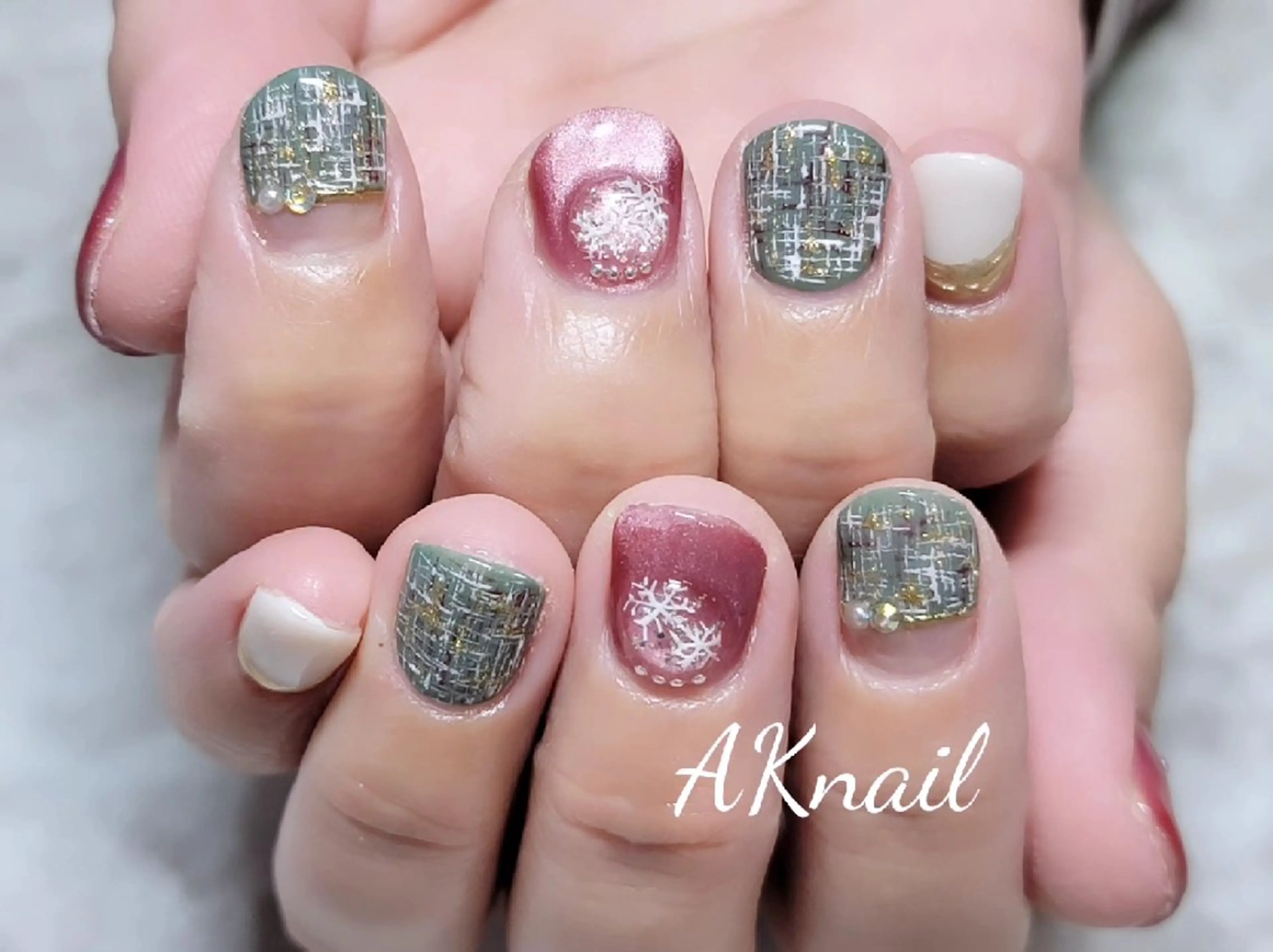 ネイル ネイル&巻き爪サロン 　AKnailのネイルデザイン