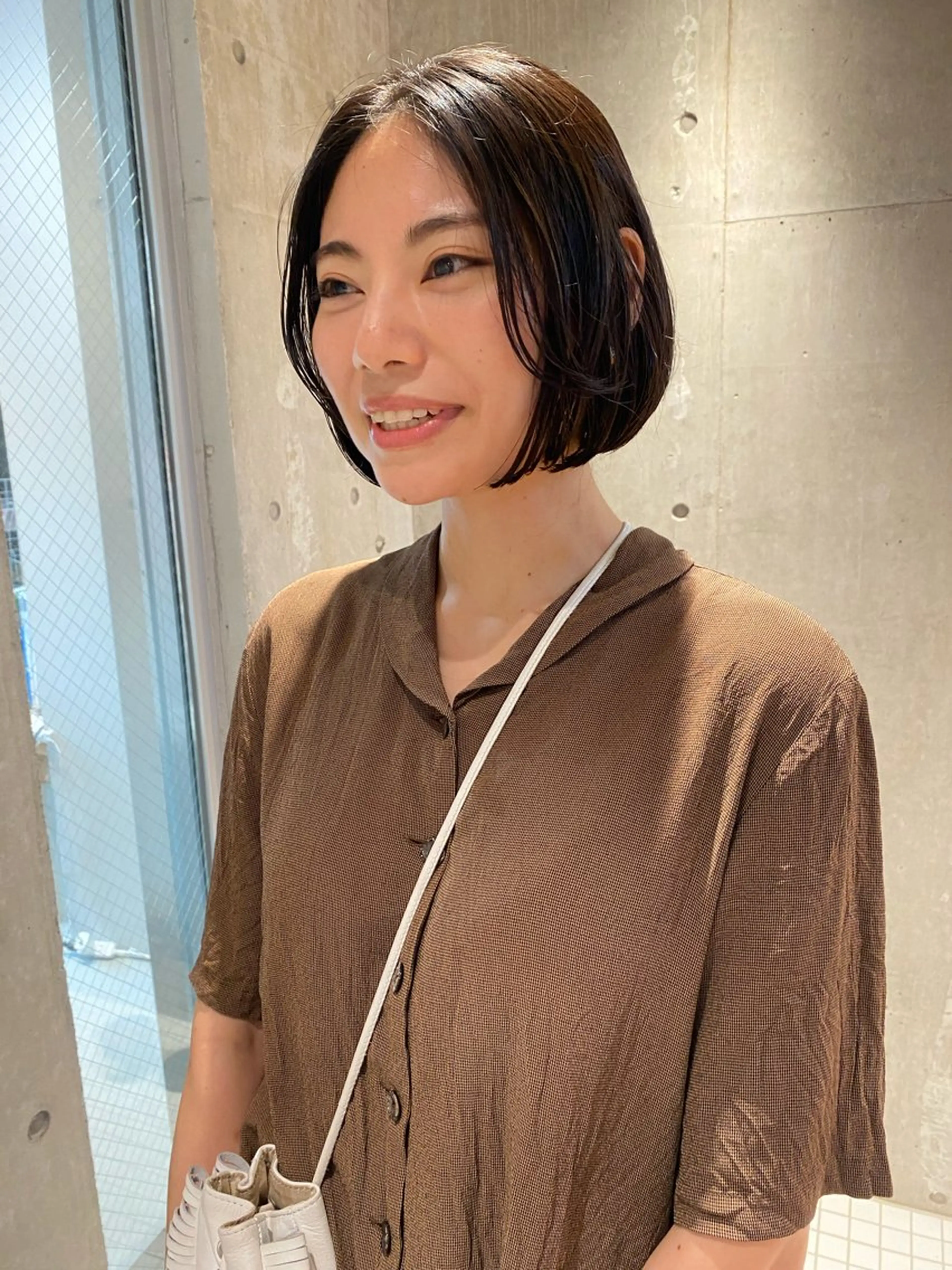 ショート カット トリートメント ウツワ所属・高円寺/loca/ 田中南帆のヘアスタイル