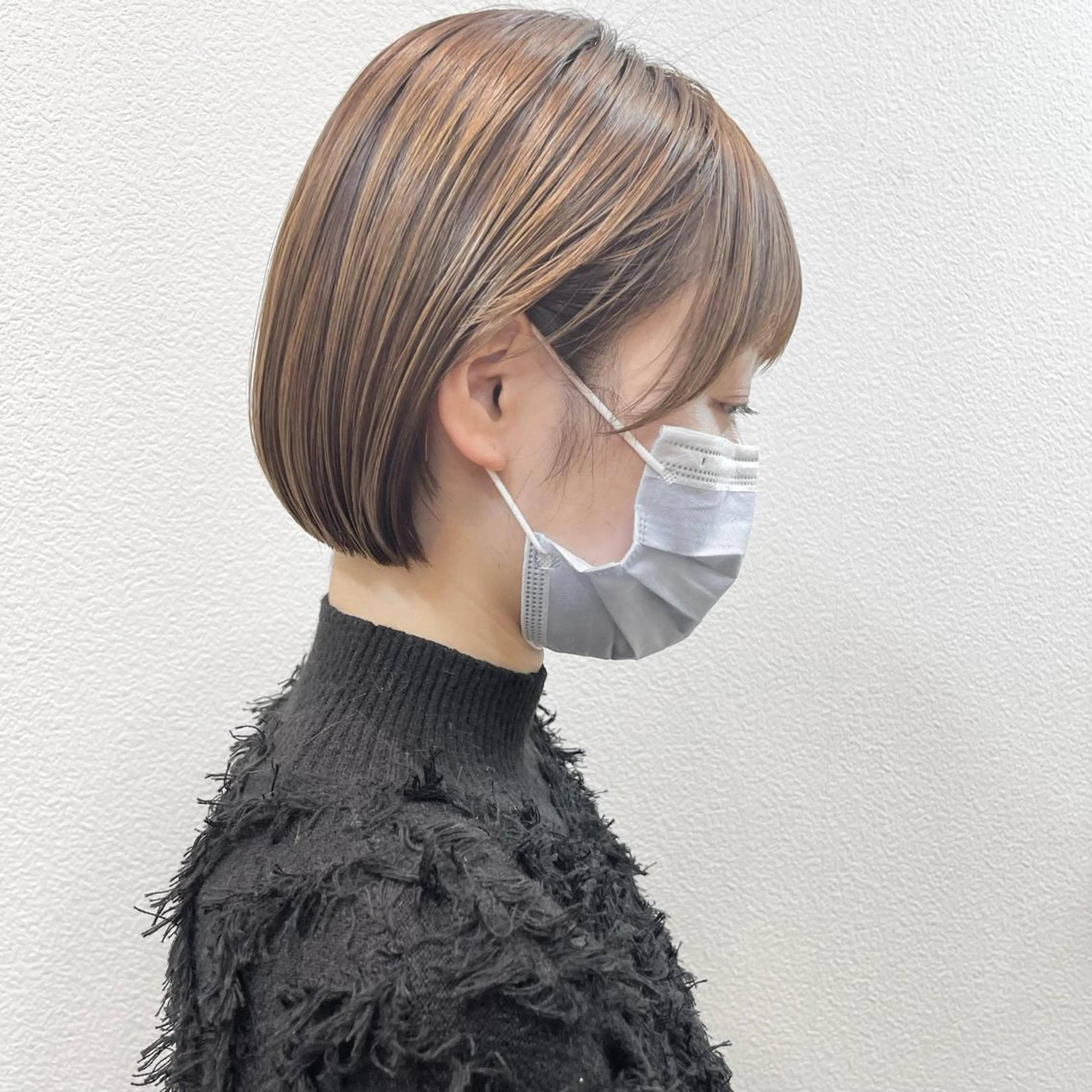 ショート ボブ 伊藤 一樹のヘアスタイル