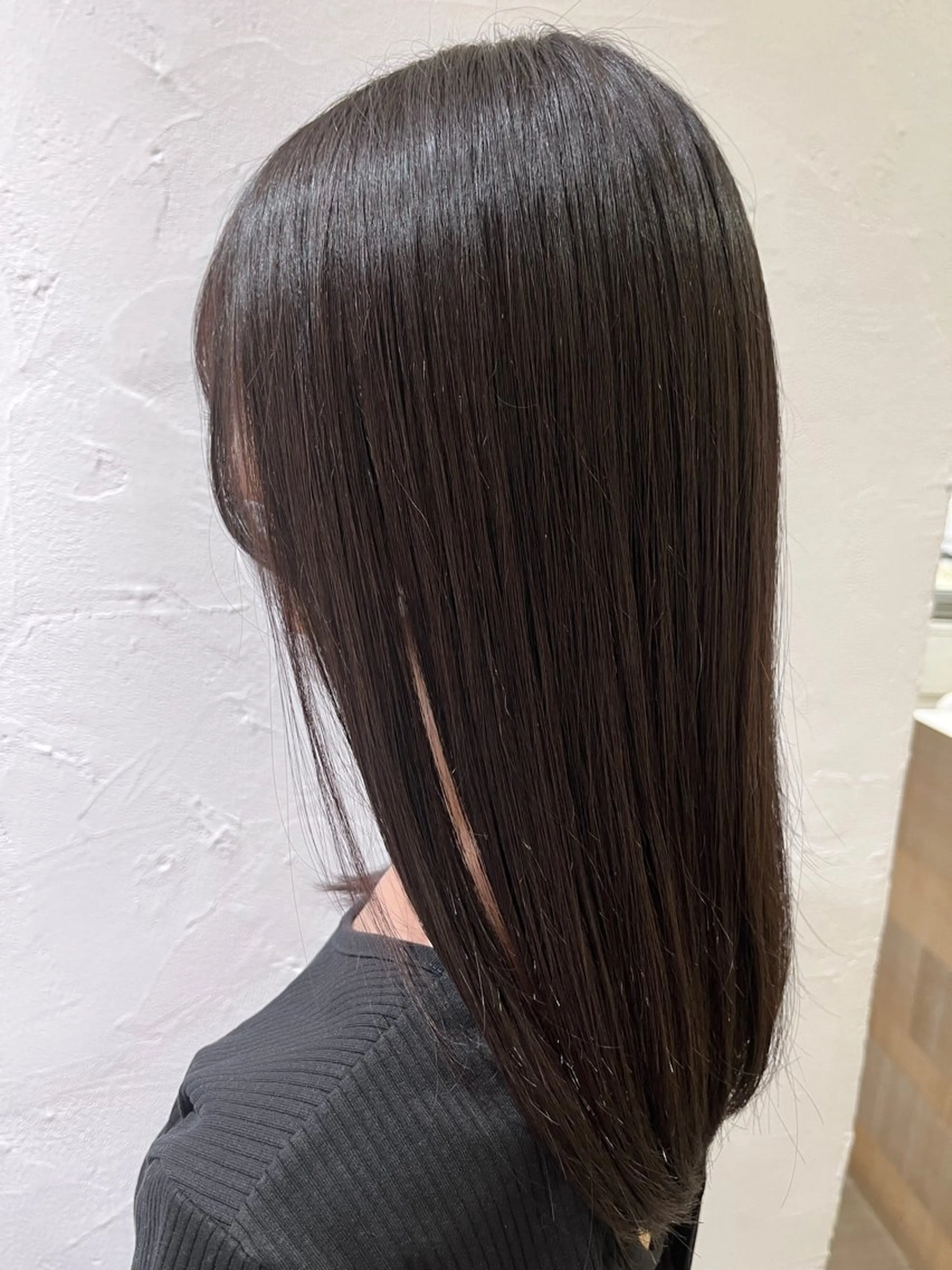 セミロング 縮毛矯正 カット 縮毛矯正 トリートメント 美容室stadium所属・美容室stadium 横田ジュンコのヘアスタイル