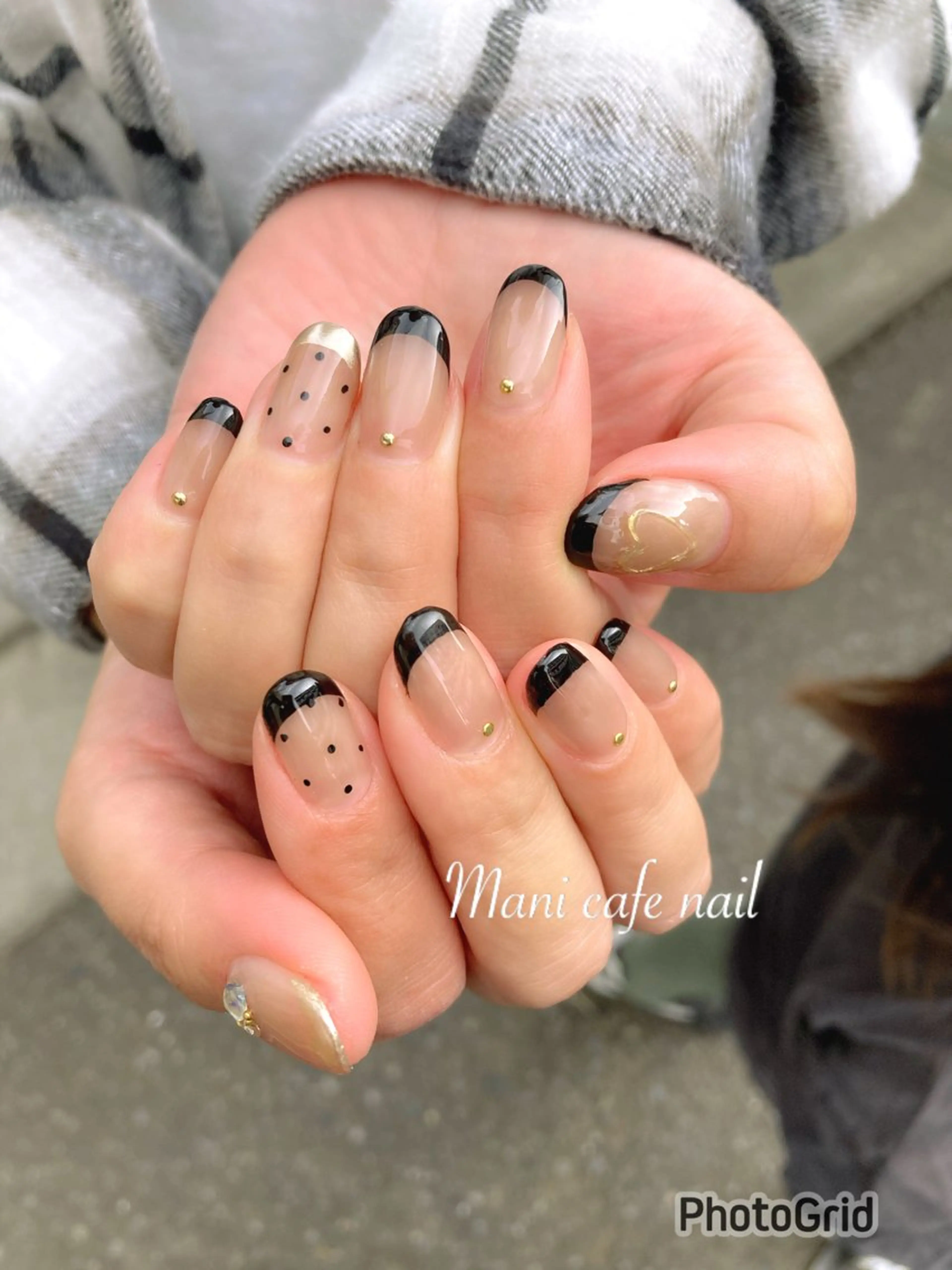 ネイル ハンドネイル Mani cafe nailのネイルデザイン