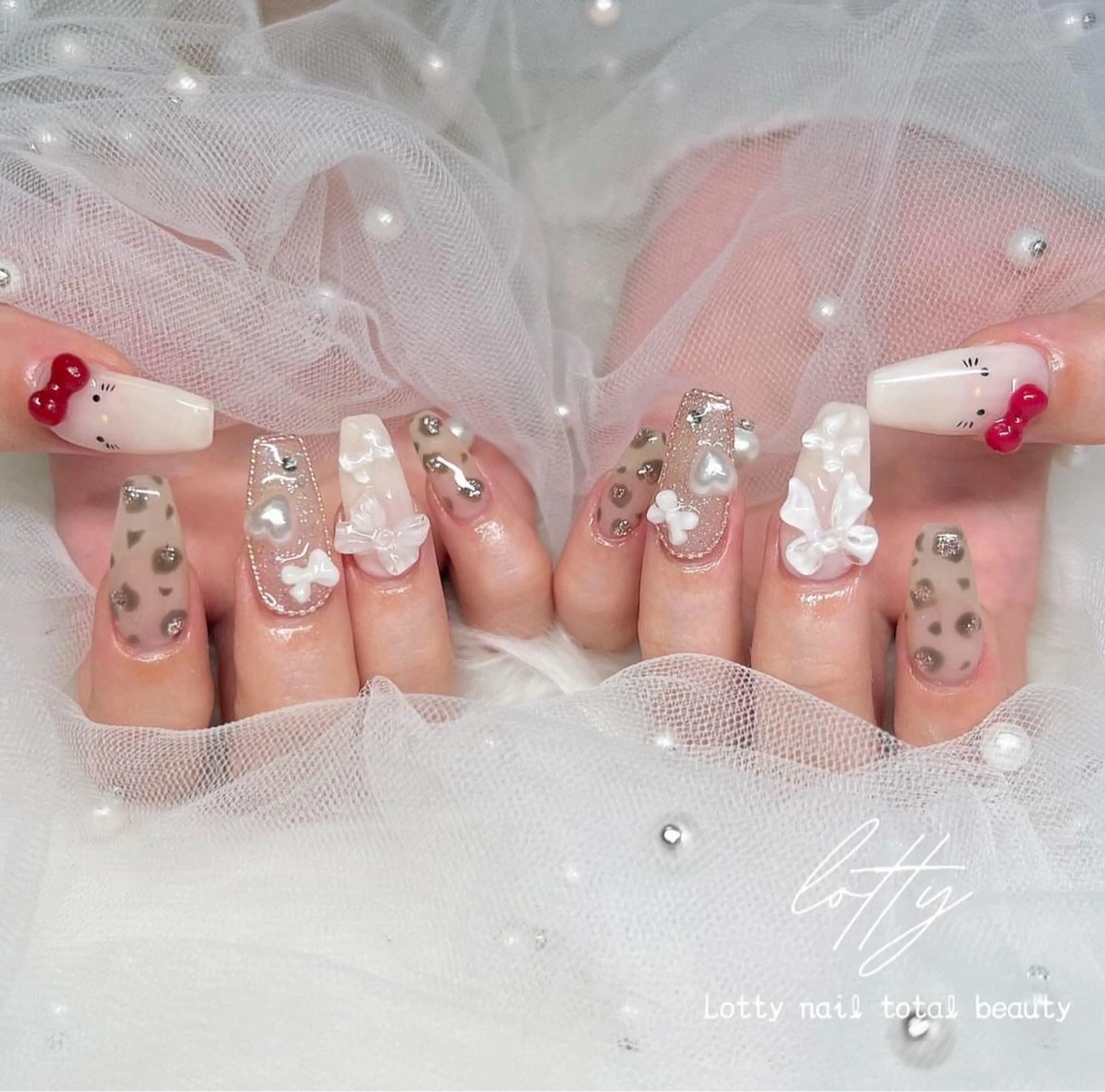 パーツつけ放題持ち込みデザインメニューの写真