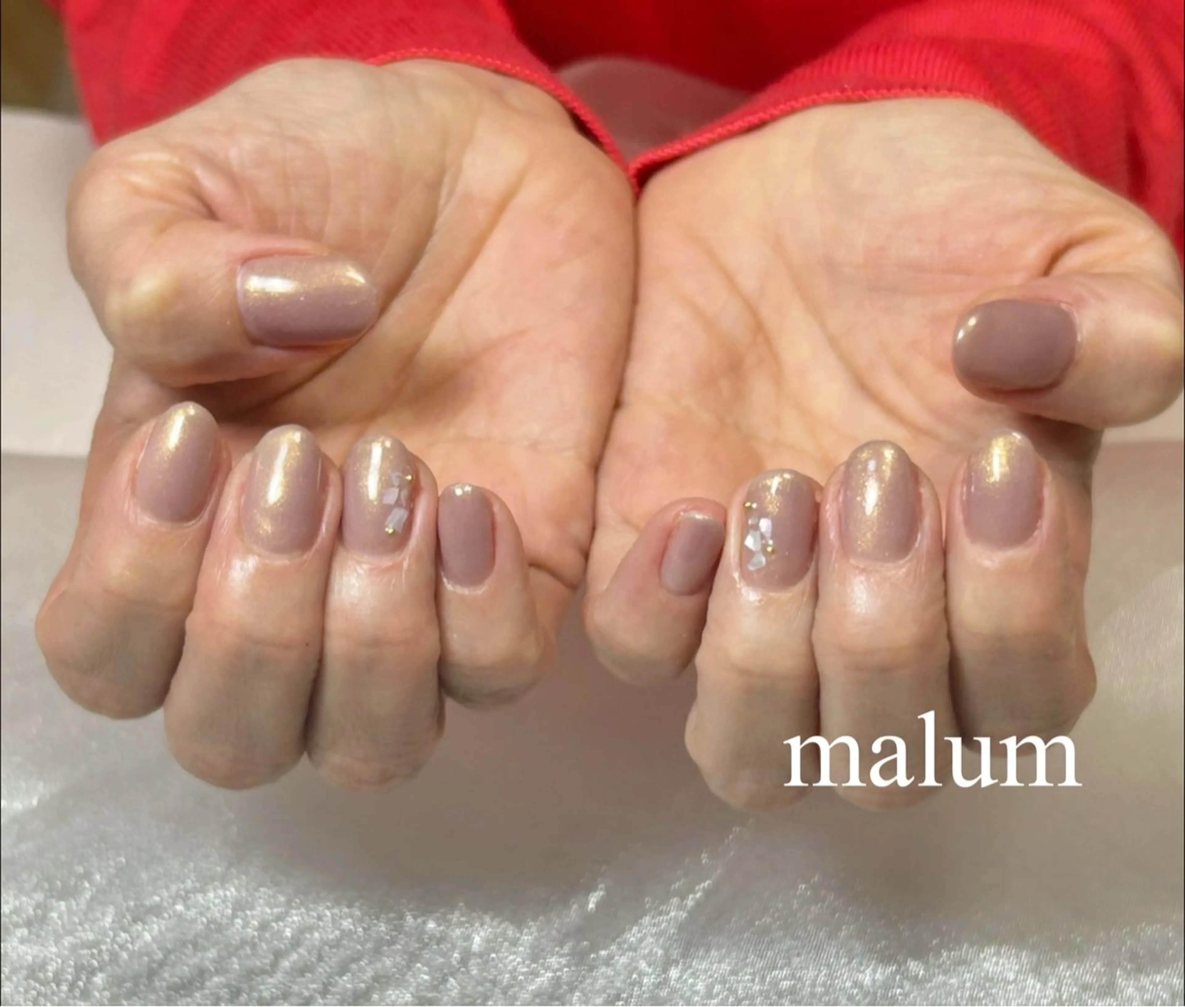ネイル ハンドネイル malum nailのネイルデザイン