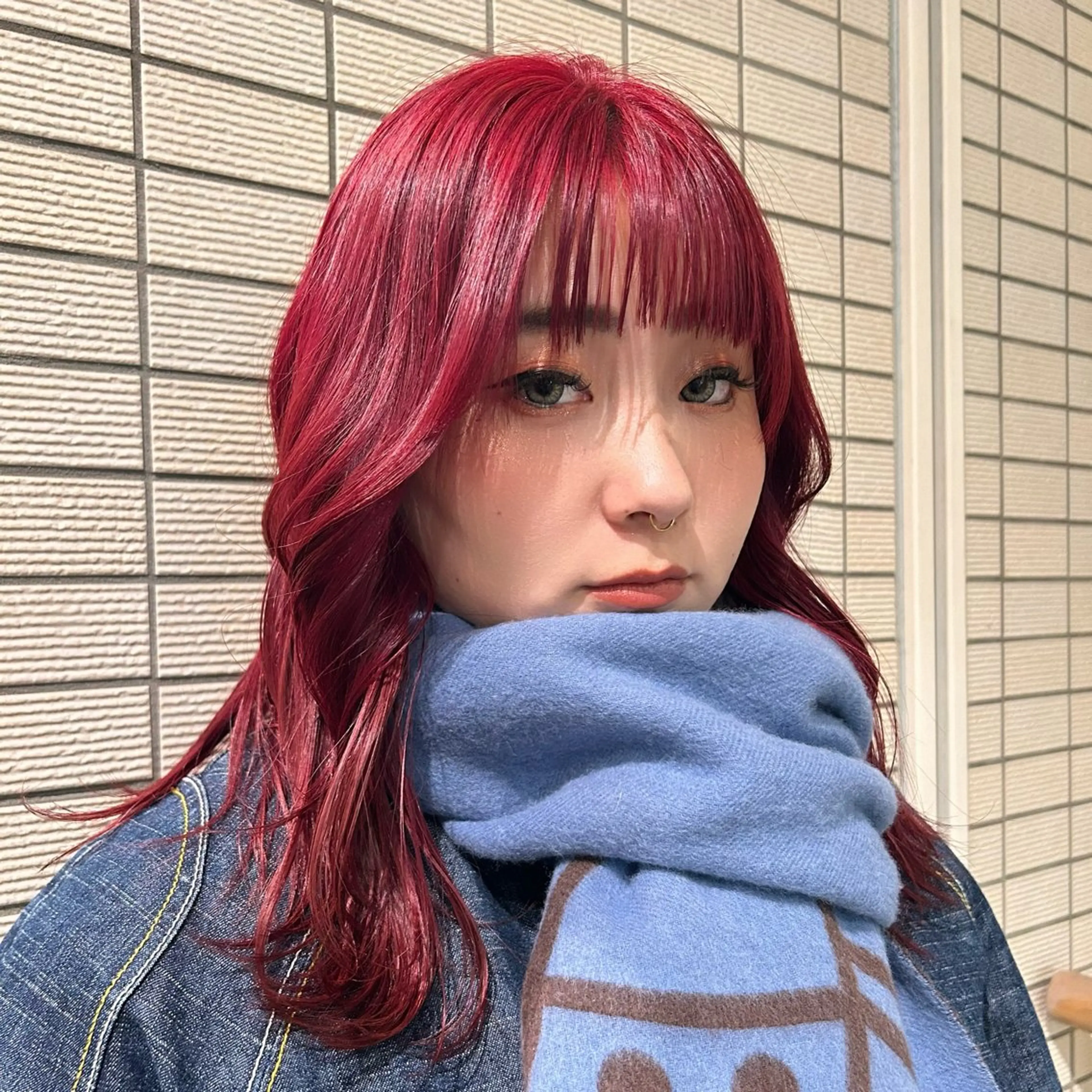 ミディアム カラー 🤍Douko Hana🤍のヘアスタイル