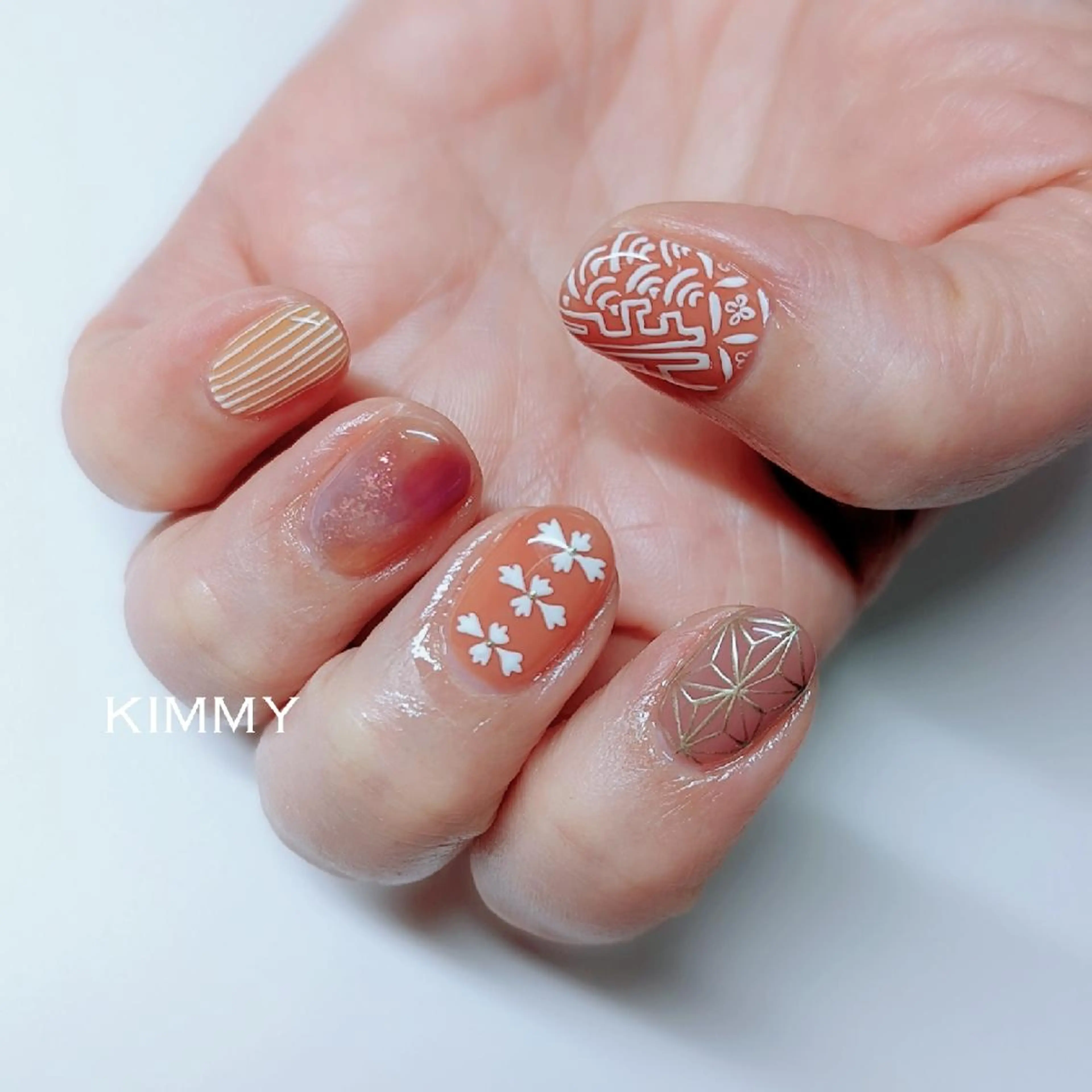 ネイル ハンドネイル kimmy nailsのネイルデザイン