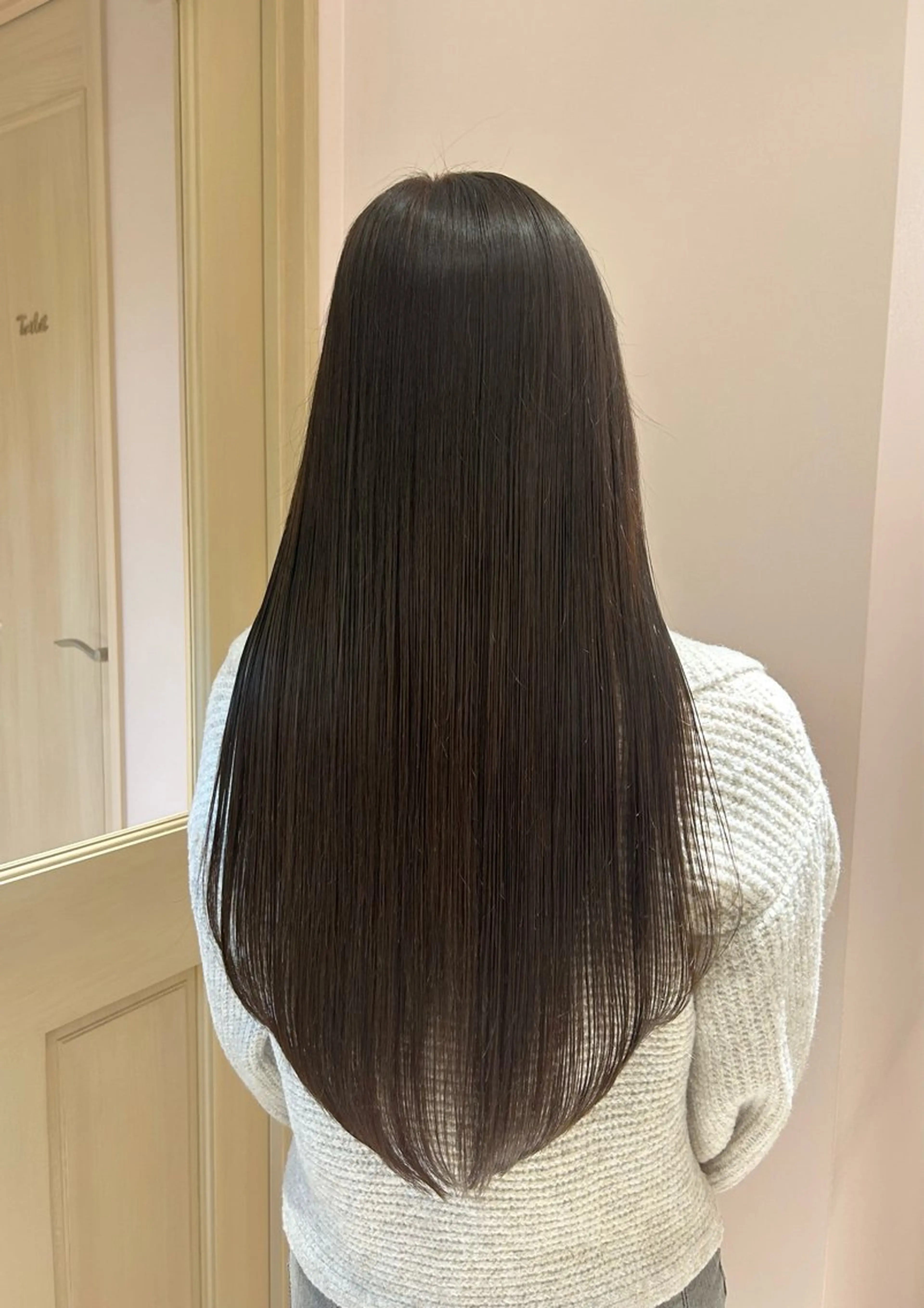 ロング ヘアカラー トリートメント ヘッドスパ マホ/日吉/髪質改善 /レイヤー/ガーリーのヘアスタイル