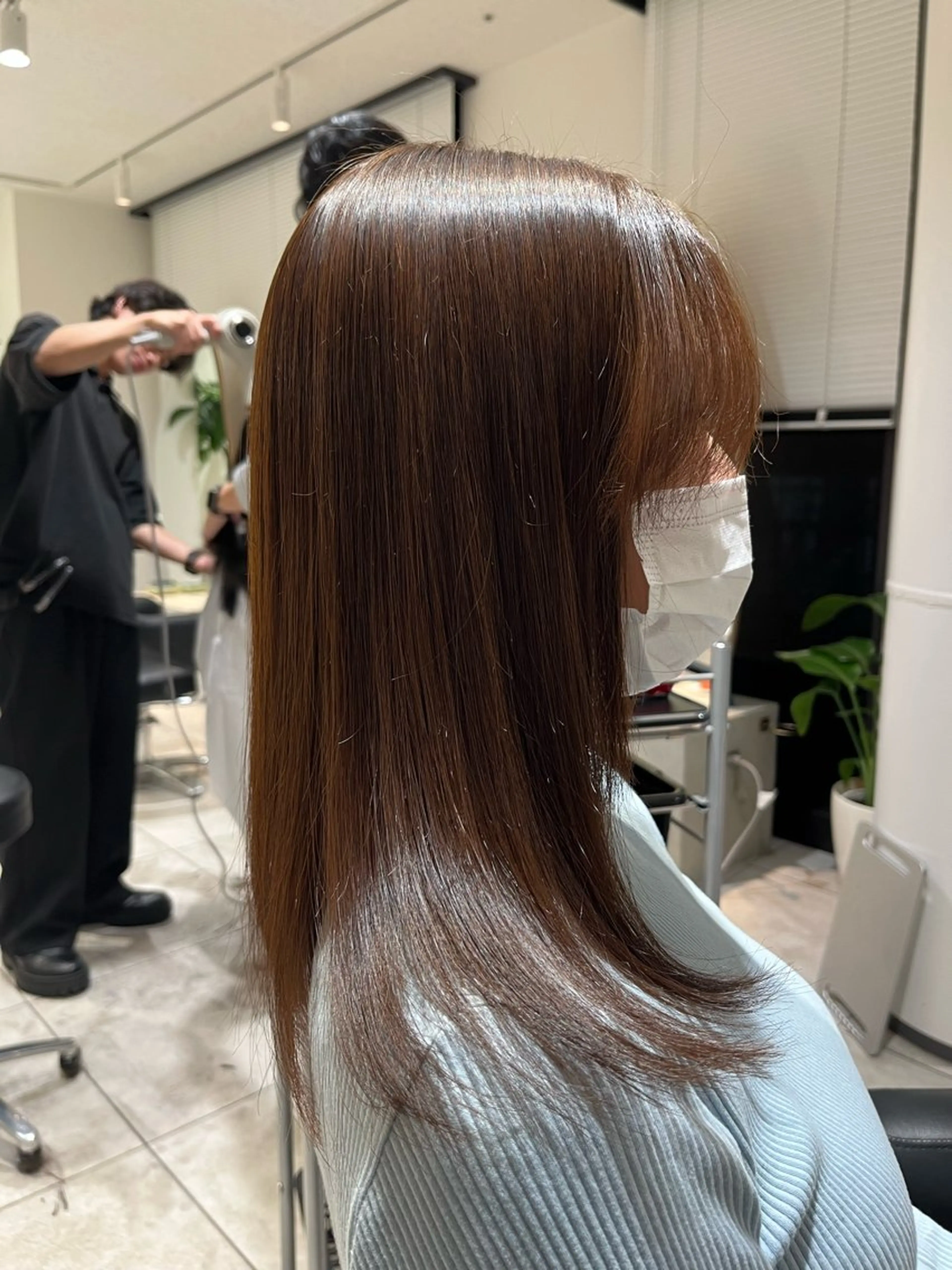 ミディアム パーマ 🫧美髪縮毛矯正🫧 横山 遥のヘアスタイル