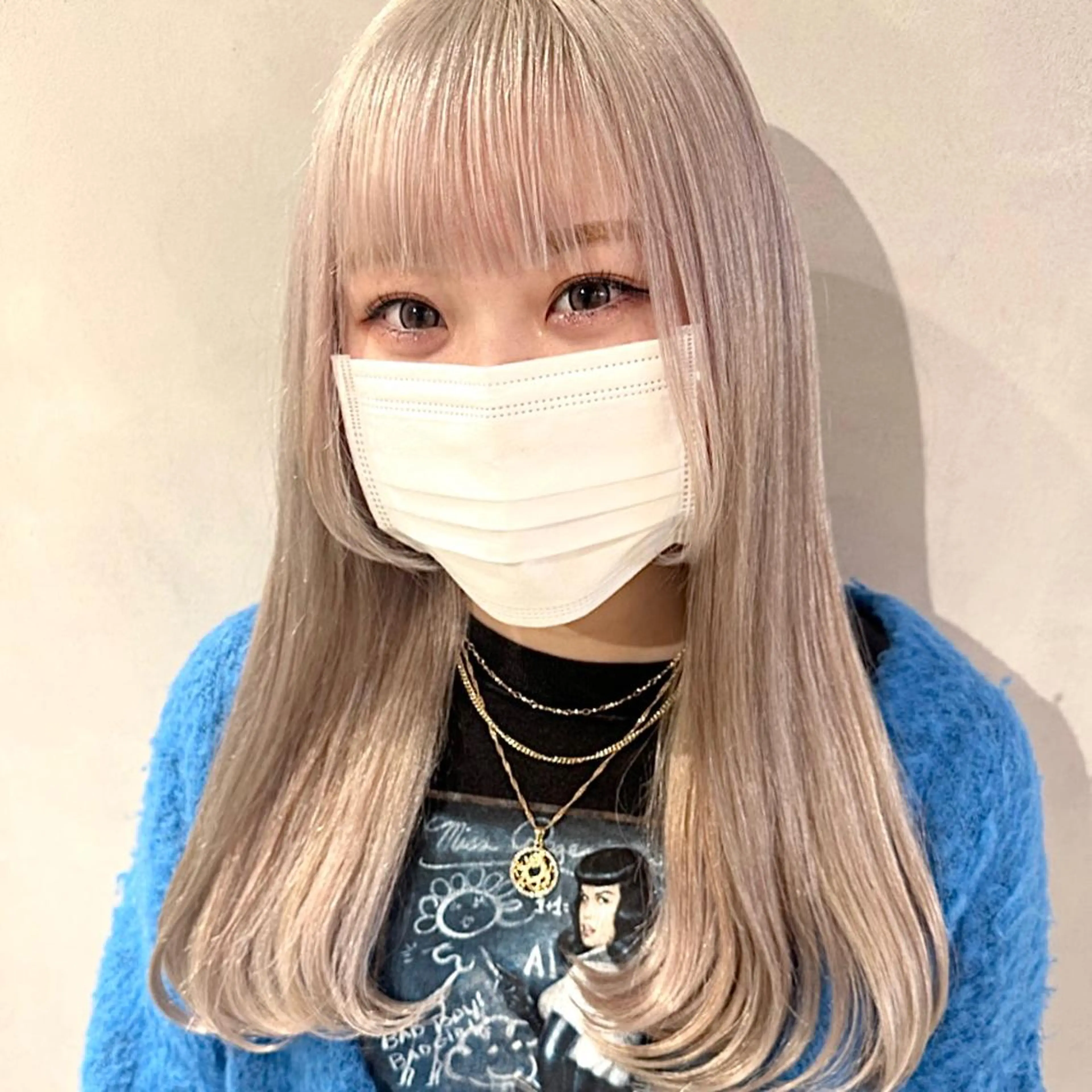 セミロング カラー カット ヘアカラー トリートメント デザインカラー/パー マ🦖外岡咲希🦖のヘアスタイル