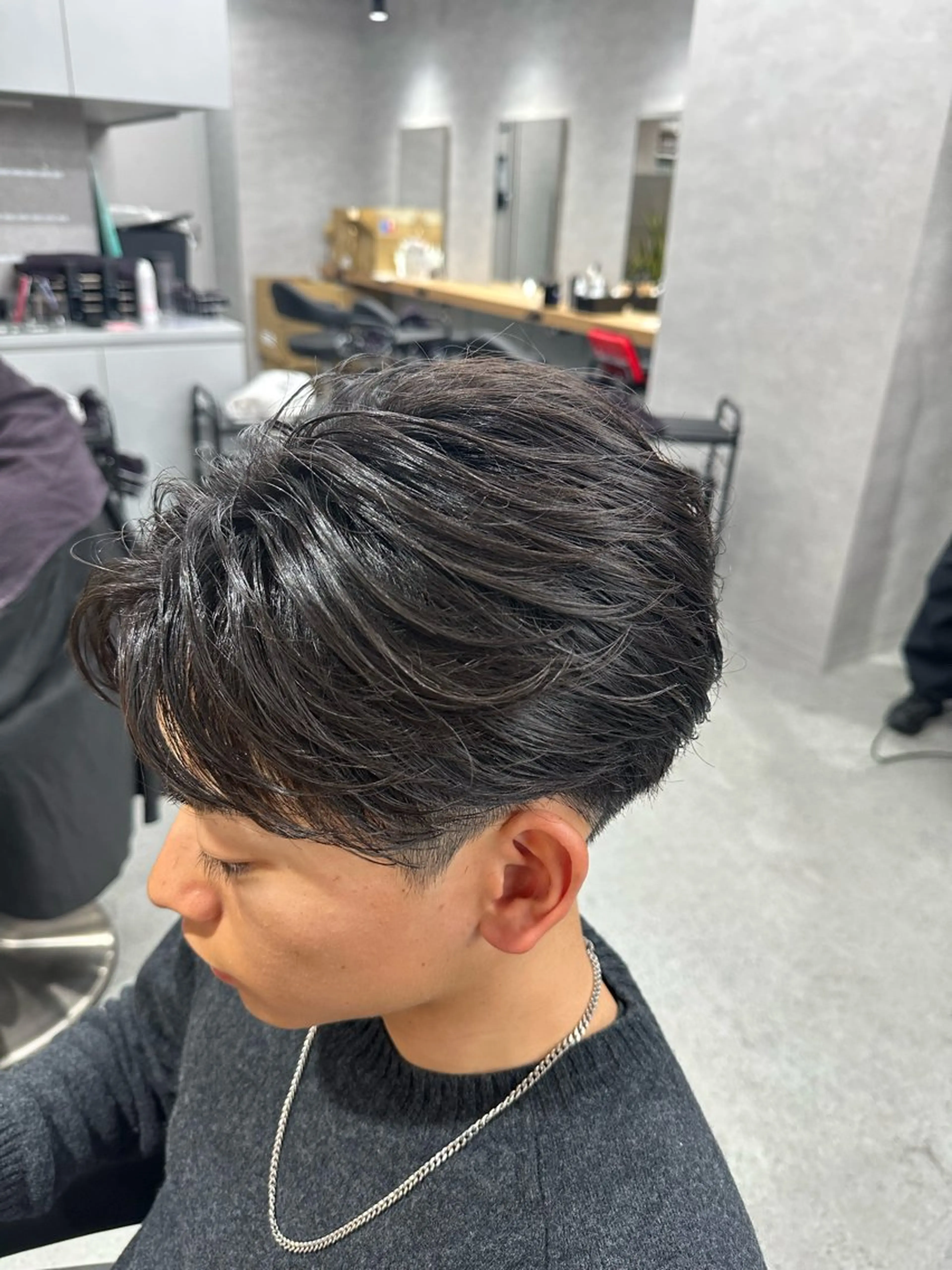 パーマ メンズ カット パーマ トリートメント ヘッドスパ ヘアセット 🔥 メンズ 特化🔥RAIのヘアスタイル