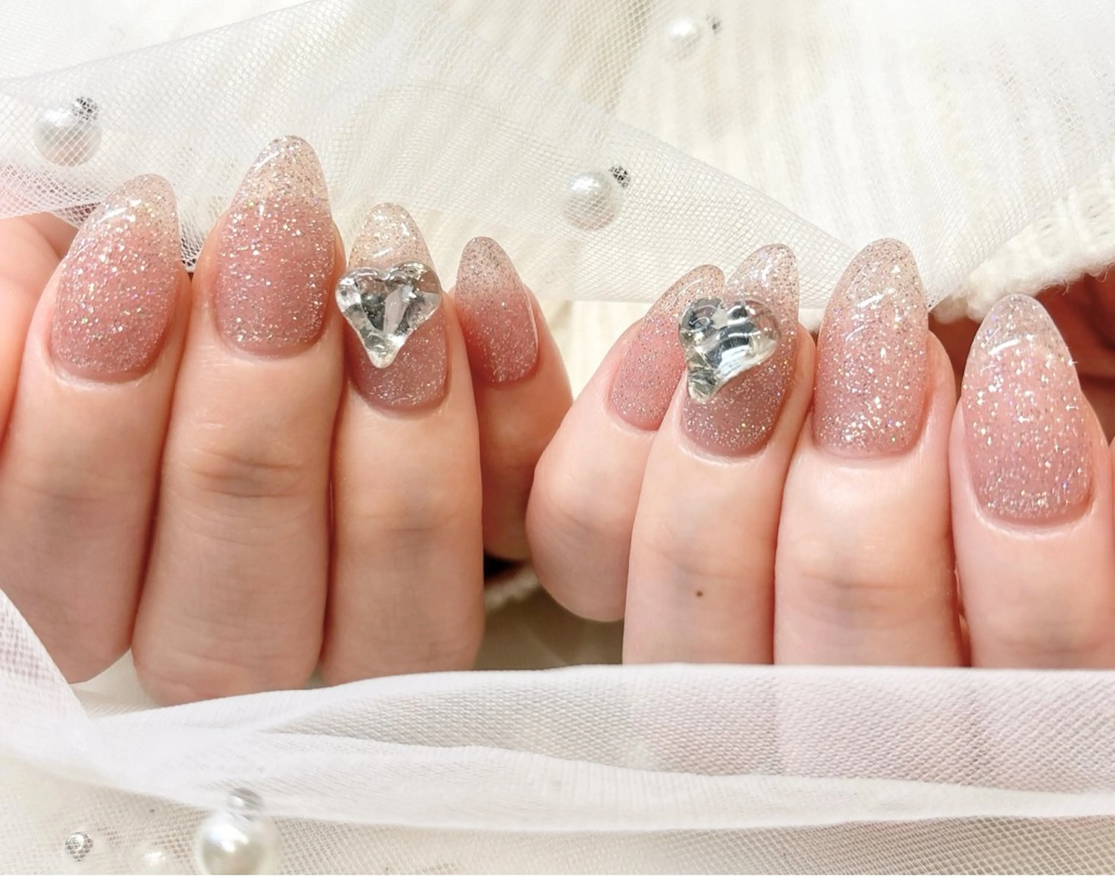 ネイル フラッシュネイル ストーンネイル NIKANail COCOのネイルデザイン